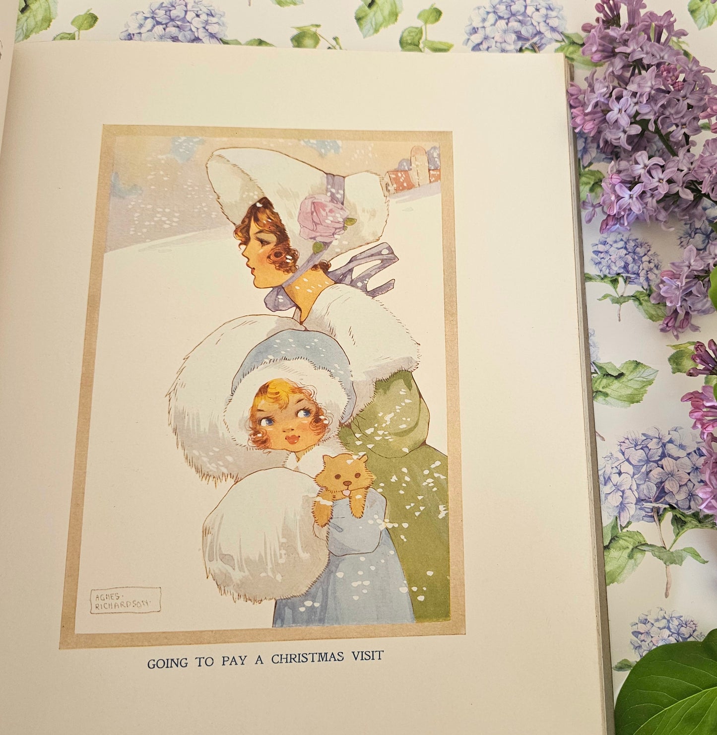 The Big Book of Pictures and Stories / Blackie, London / Large Book / 32 Colour Plates - Anne Anderson, Florence Harrison, Louis Wain etc.