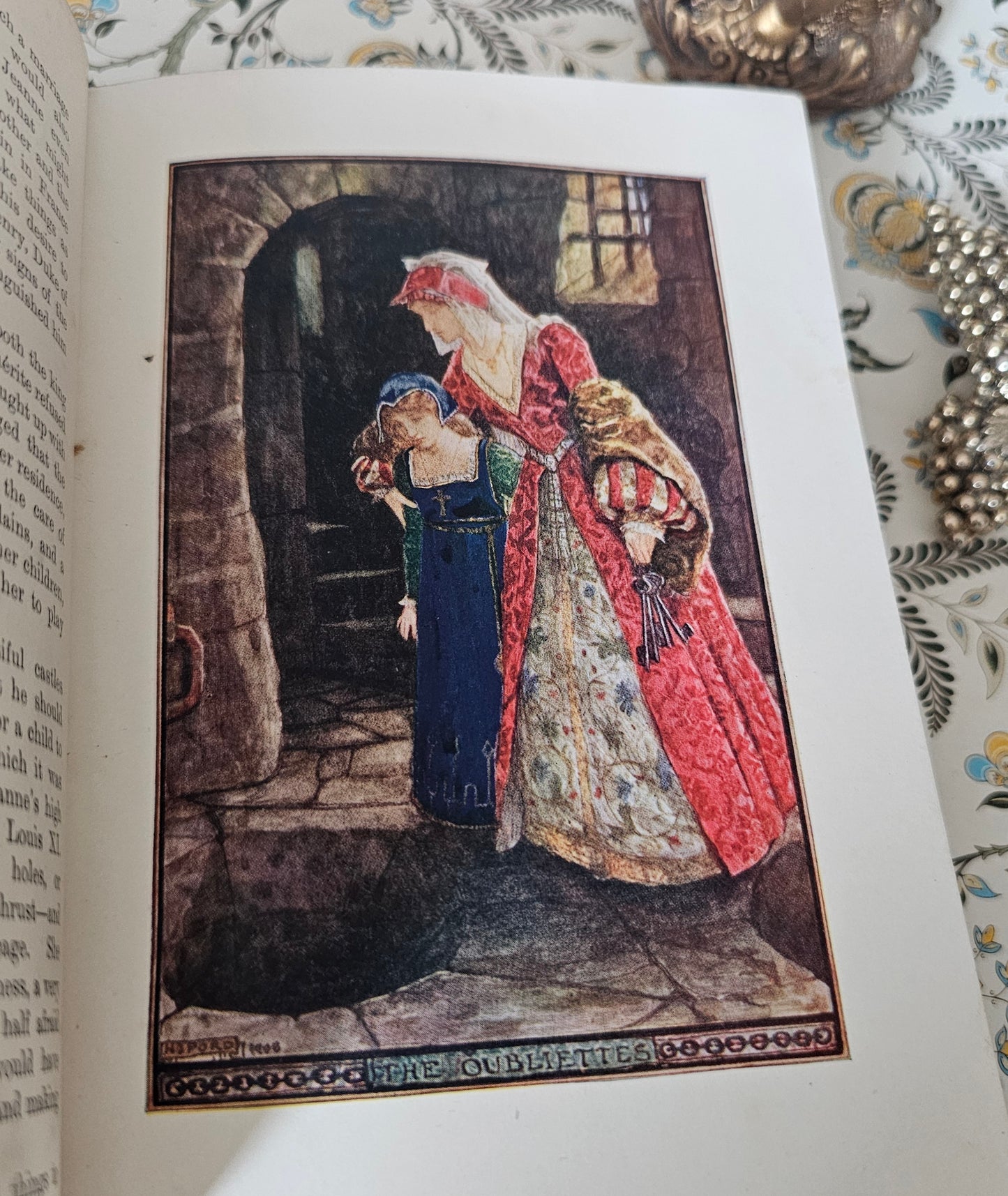 1908 The Book of Princes and Princesses by Mrs Lang / First Edition, Longmans Green & Co., London / Beautifully Illustrated Antique Book