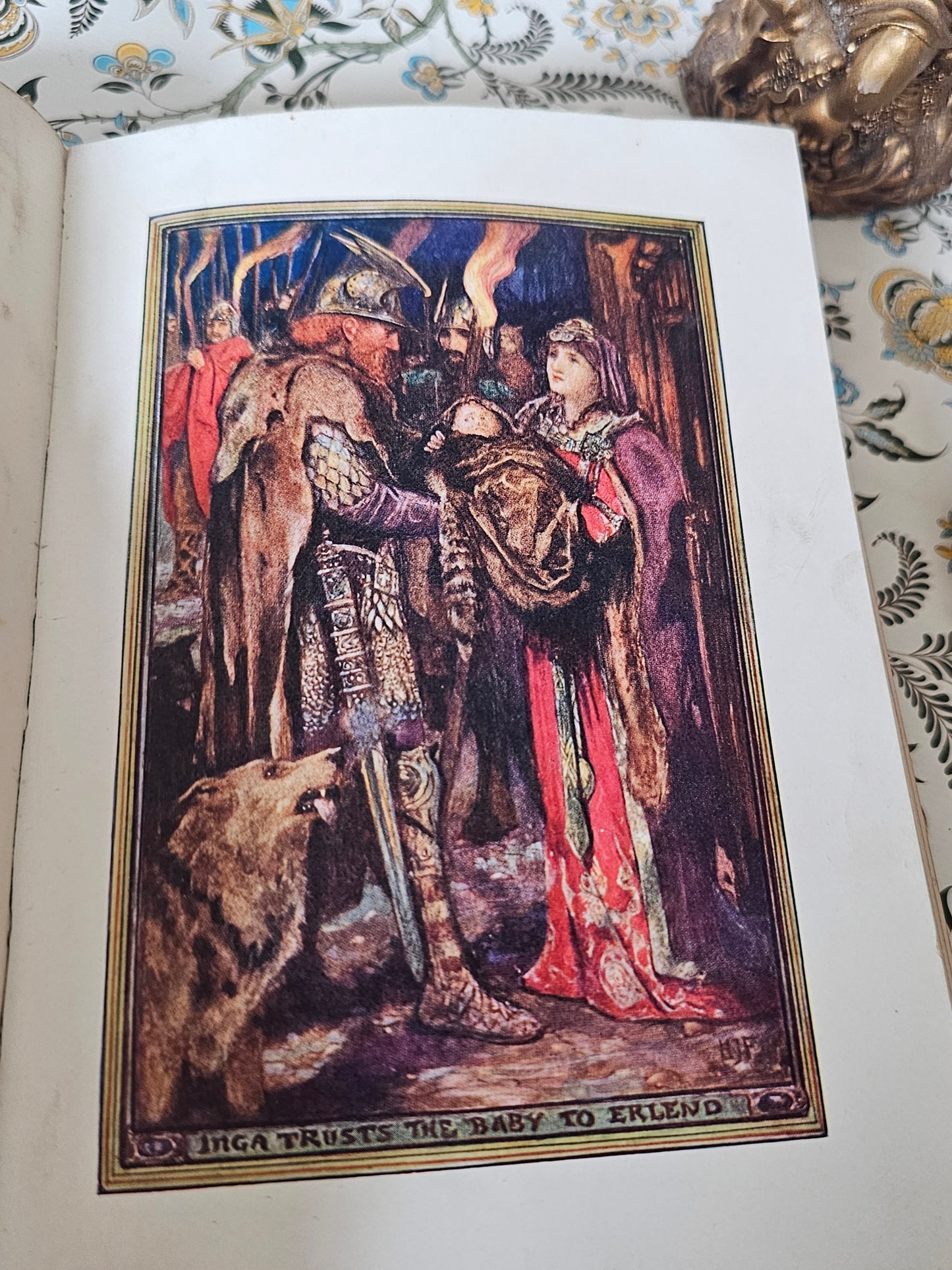 1908 The Book of Princes and Princesses by Mrs Lang / First Edition, Longmans Green & Co., London / Beautifully Illustrated Antique Book