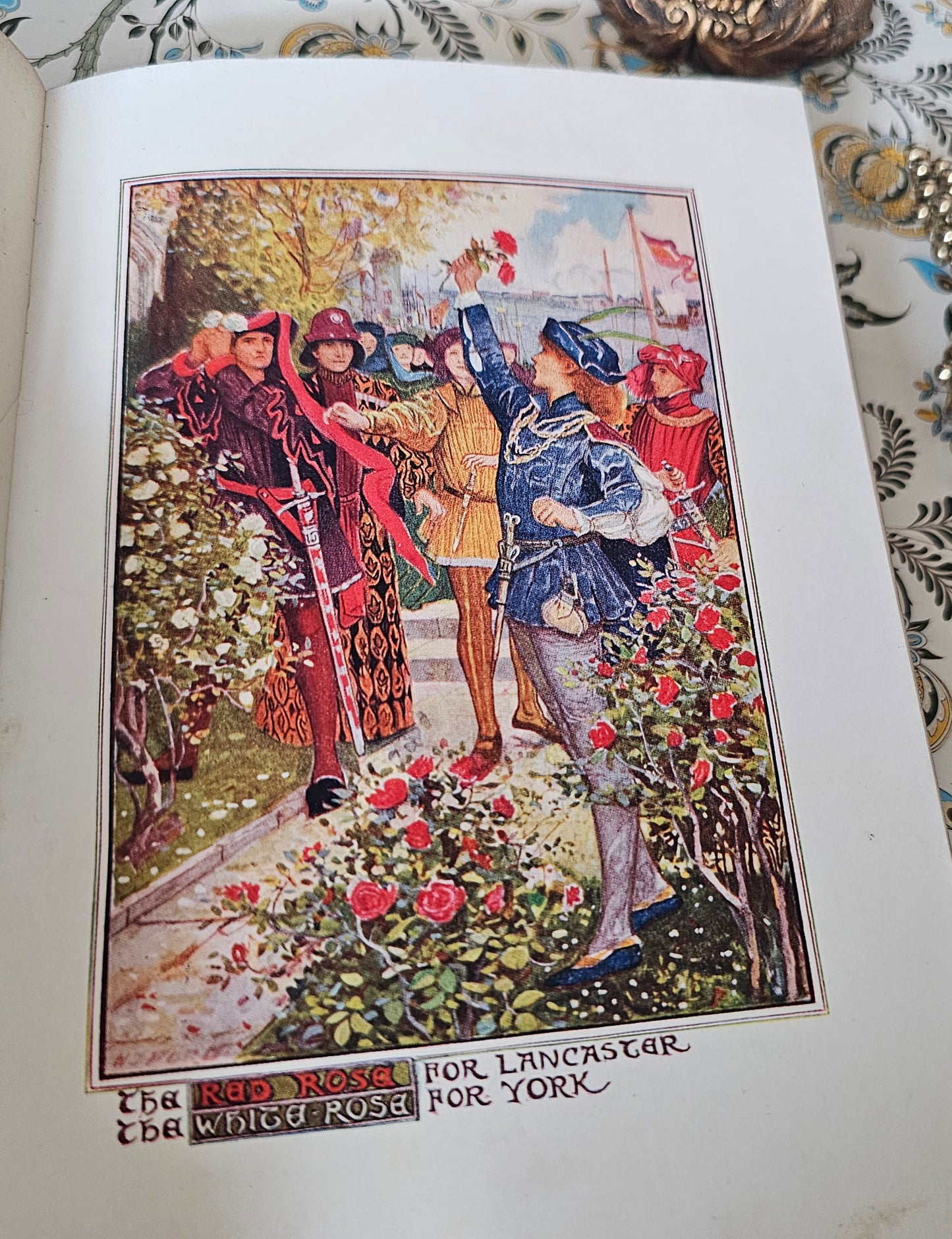 1908 The Book of Princes and Princesses by Mrs Lang / First Edition, Longmans Green & Co., London / Beautifully Illustrated Antique Book