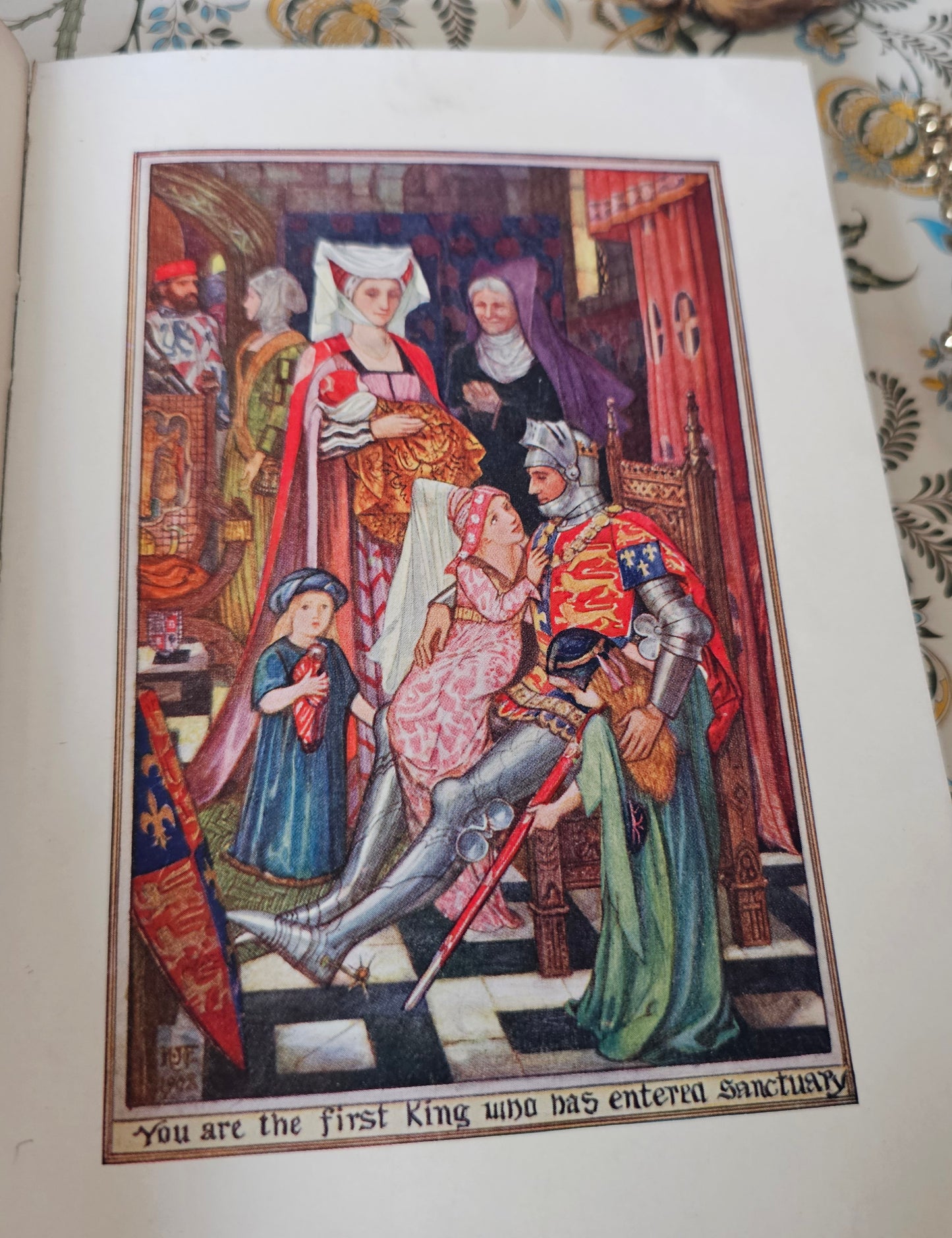 1908 The Book of Princes and Princesses by Mrs Lang / First Edition, Longmans Green & Co., London / Beautifully Illustrated Antique Book