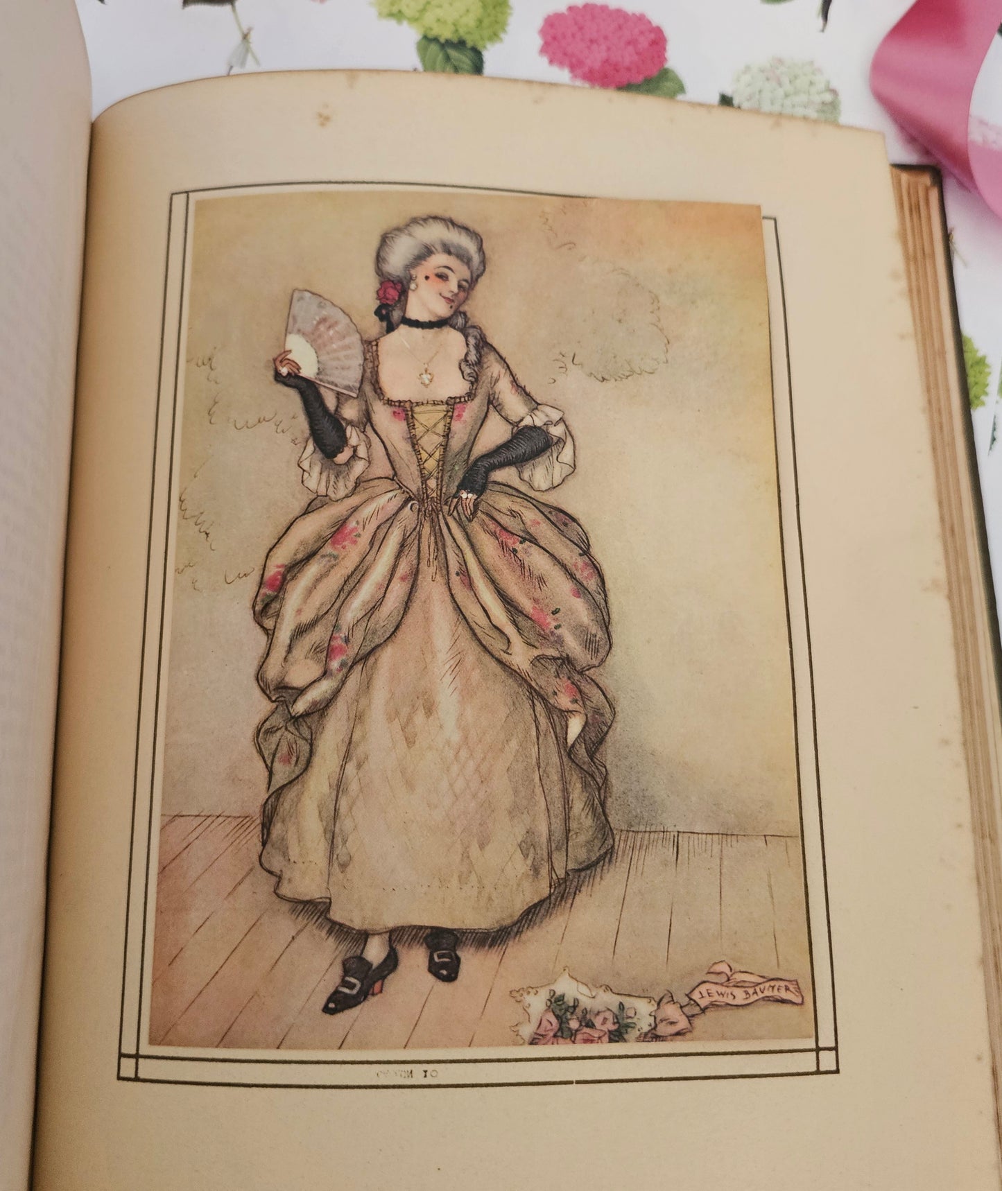 1913 Vanity Fair by William Makepeace Thackeray / Hodder & Stoughton London / Attractive Large Format Antique Book / Beautifully Illustrated