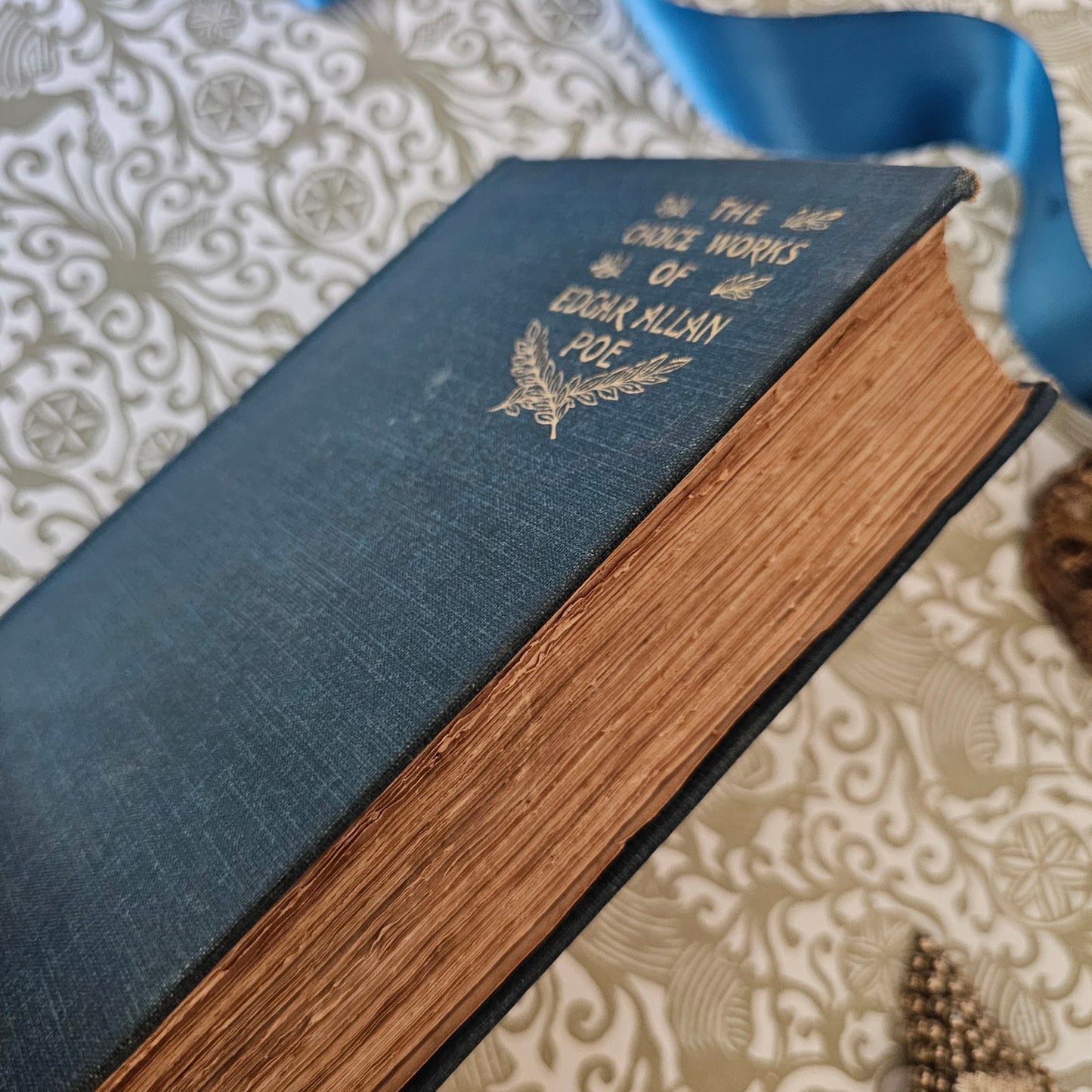 1899 The Choice Works of Edgar Allan Poe-Poems, Stories, Essays / Chatto & Windus, London / Comprehensive Antique Book / Very Good Condition