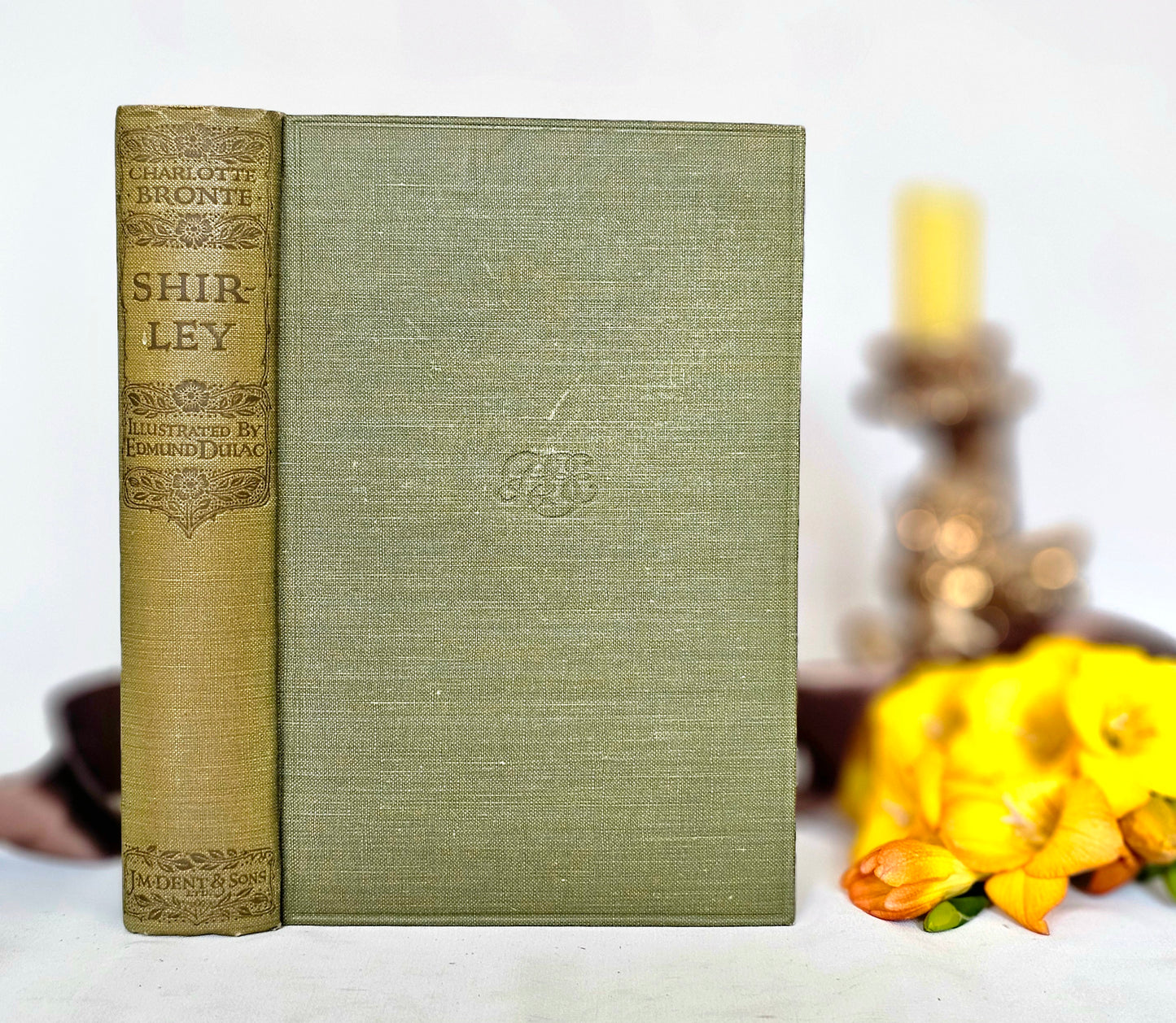 1922 Shirley by Charlotte Bronte / JM Dent & Sons, London / 12 Delightful Colour Illustrations by Edmund Dulac / In Excellent Condition