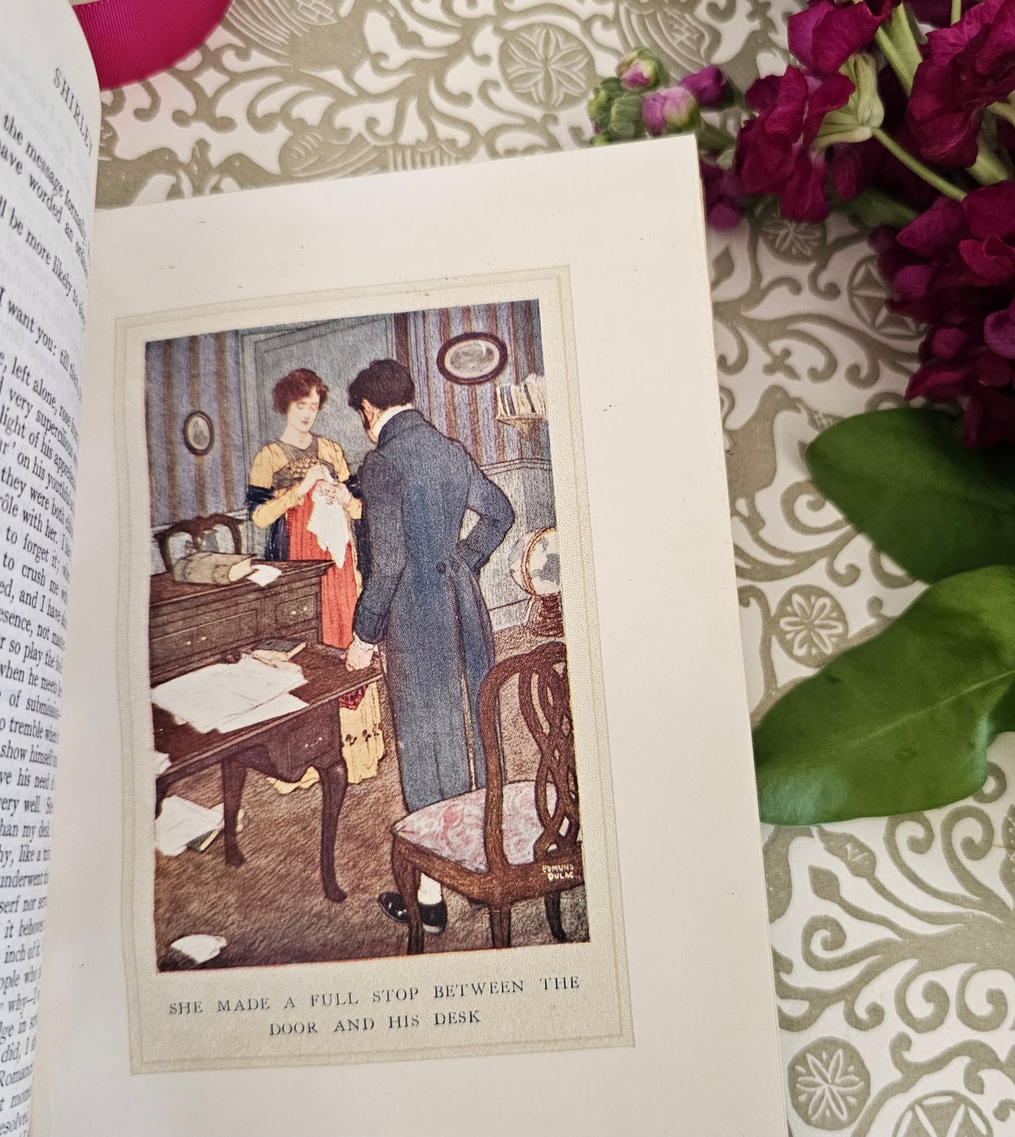 1922 Shirley by Charlotte Bronte / JM Dent & Sons, London / 12 Delightful Colour Illustrations by Edmund Dulac / In Excellent Condition