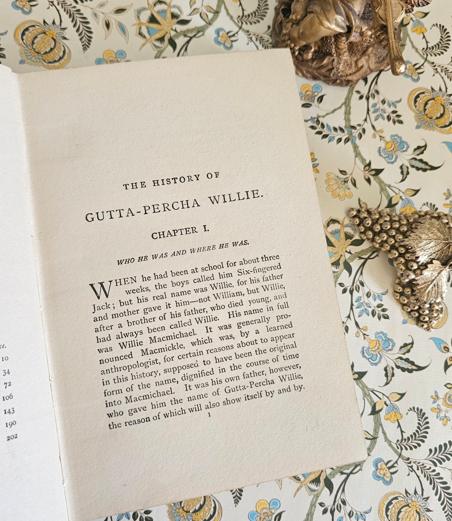 1901 Gutta-Percha Willie by George MacDonald / Blackie & Son, London / Lovely Antique Hardback Book / Delightfully Illustrated