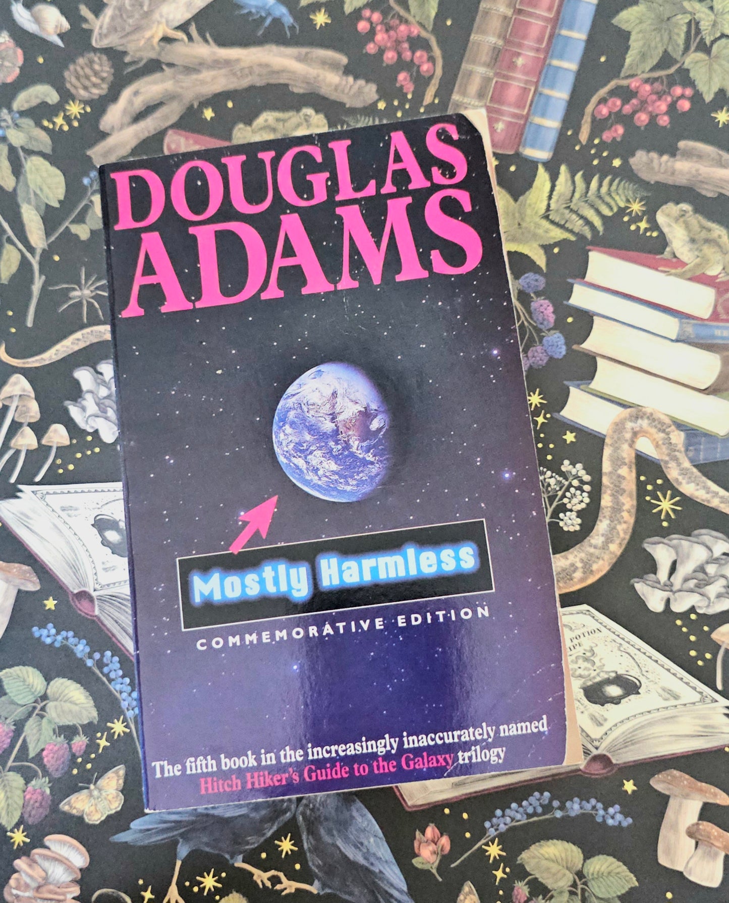 2002 The Hitchhiker's Guide to the Galaxy - Mostly Harmless by Douglas Adams / In EXCELLENT Condition / Boxed Set of Five Paperbacks