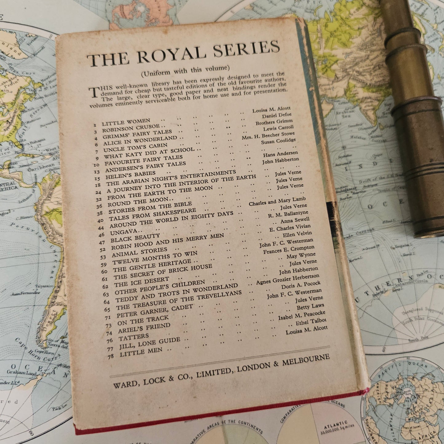 1940s The Ice Desert by Jules Verne / Ward, Lock and Co., London / In Original Pictorial Dust Wrapper / In Very Good Condition