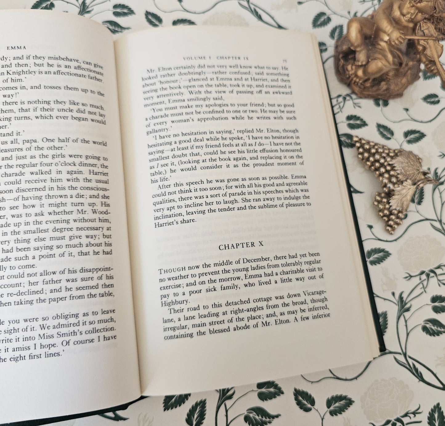 1980 Emma by Jane Austen / Guild Publishing, London / Excellent Condition / Green Faux Leather and Gilt / Vintage Austen Book