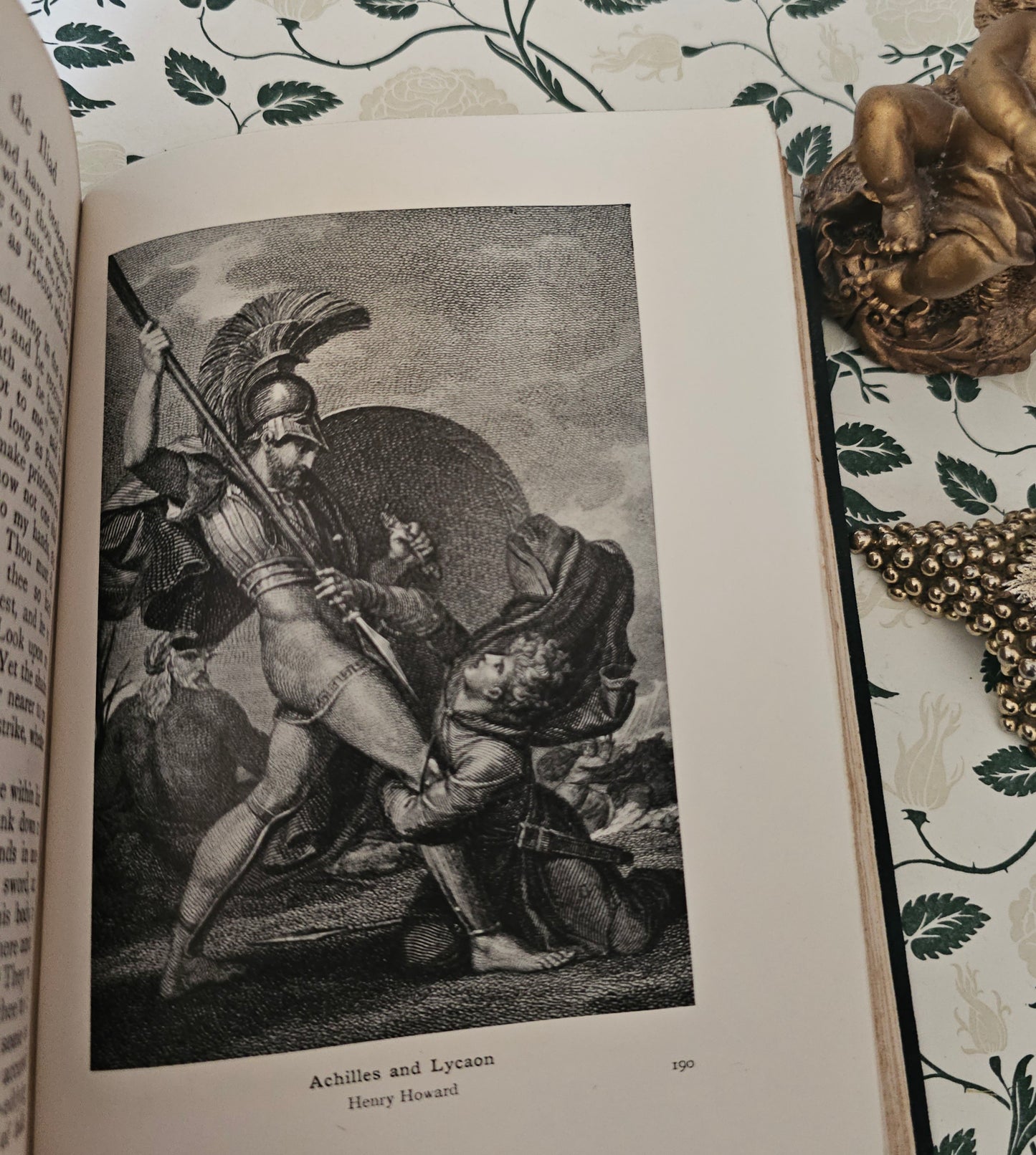 1910 Stories From The Iliad Retold by HL Havell / George Harrap London / Richly Illustrated / Decorated Boards / Good Condition Antique