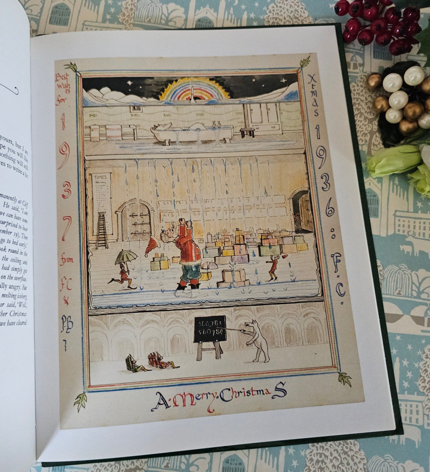 1976 JRR Tolkien The Father Christmas Letters / Highly Sought After / 1st UK Edition, 3rd Impression / In Excellent Condition / Illustrated