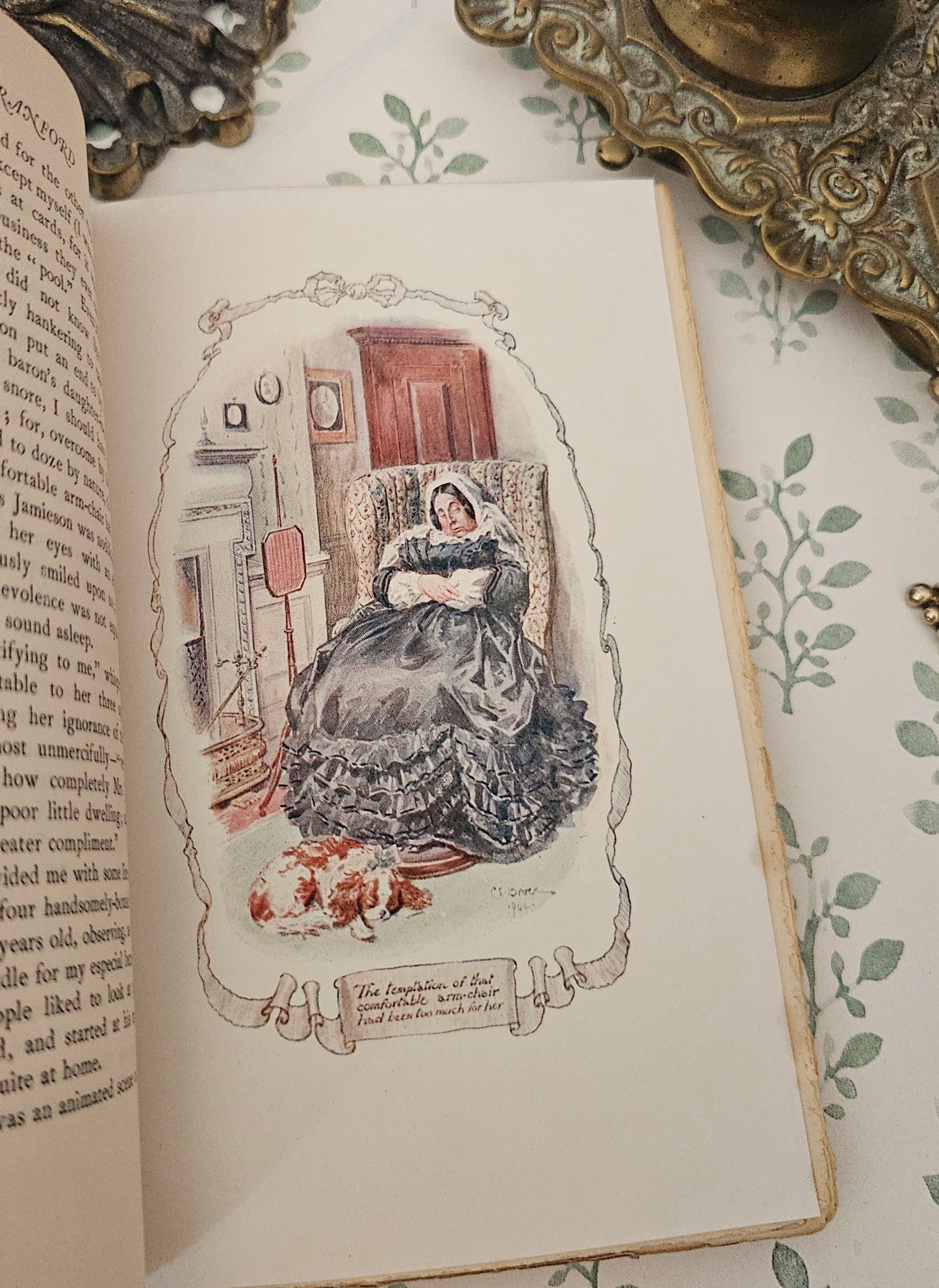 1901 Cranford Book: Illustrated Antique Edition by Elizabeth Gaskell