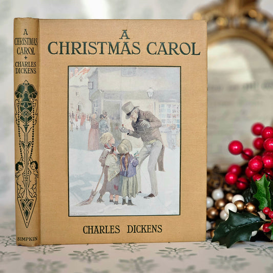 1914 A Christmas Carol - Illustrated Antique Edition