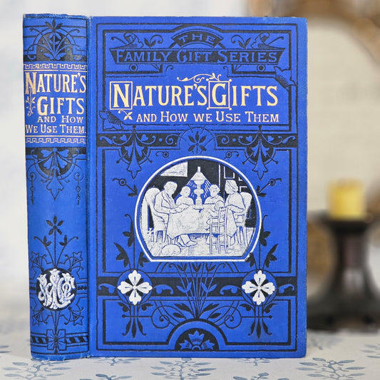 1890s Nature's Gifts - How Our Home Comforts are Produced - Fascinating Antique Book