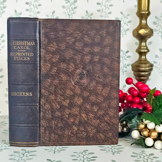 1930s A Christmas Carol - Plus Other Christmas Stories - Illustrated Vintage Edition