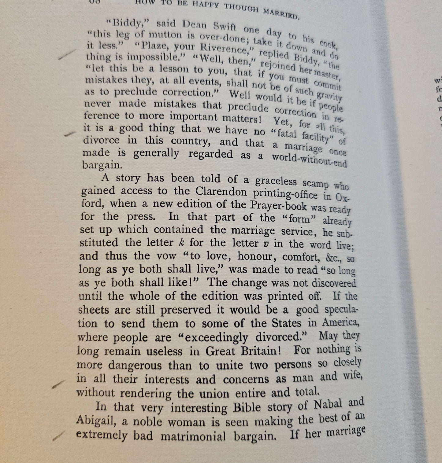1898 How To Be Happy Though Married - A Handbook to Marriage / Antique Book