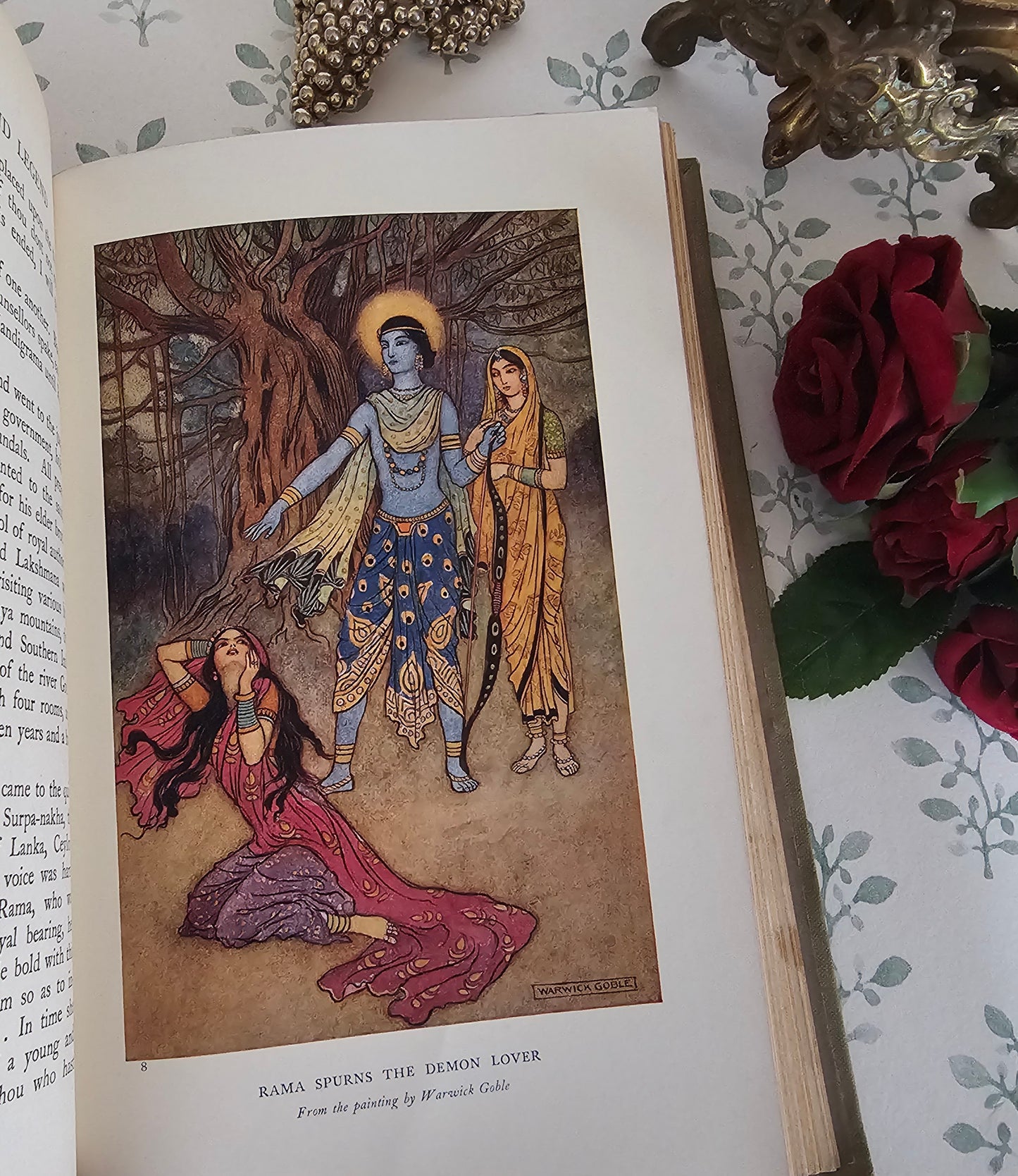 1913 Indian Myth and Legend by AR Hope-Moncrieff / Richly Illustrated