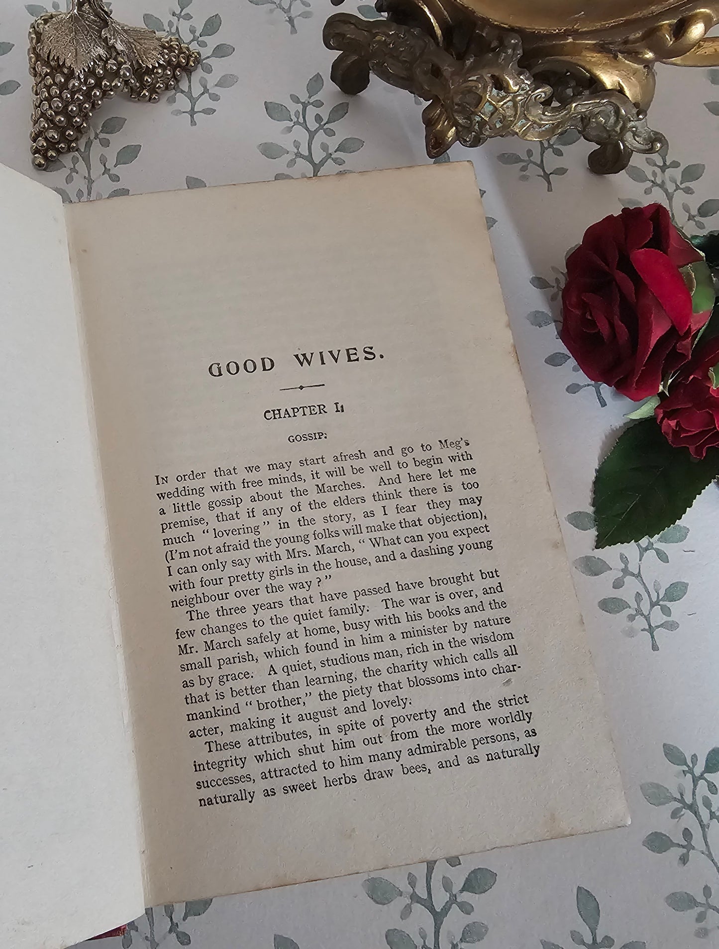 1890 Little Women and Good Wives - Antique Two Volume Set
