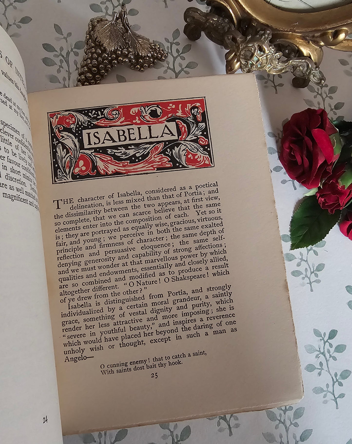 1901 Shakespeare's Heroines by Mrs Jameson / Illustrated by Anning Bell