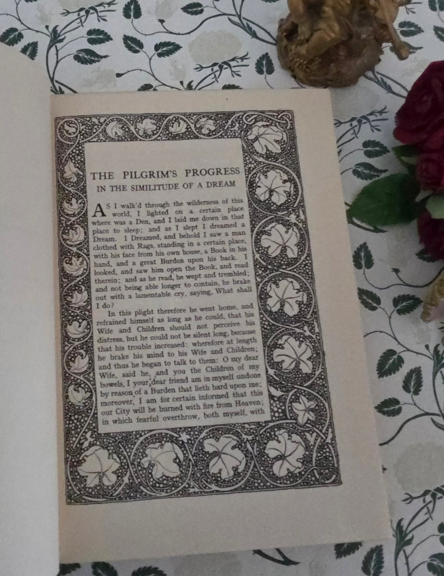 1910 Pilgrim's Progress by John Bunyan : Richly Illustrated by Frank Papé