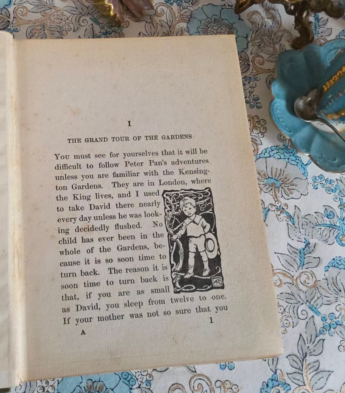 1920s Peter Pan in Kensington Gardens by JM Barrie : 24 Rackham Plates