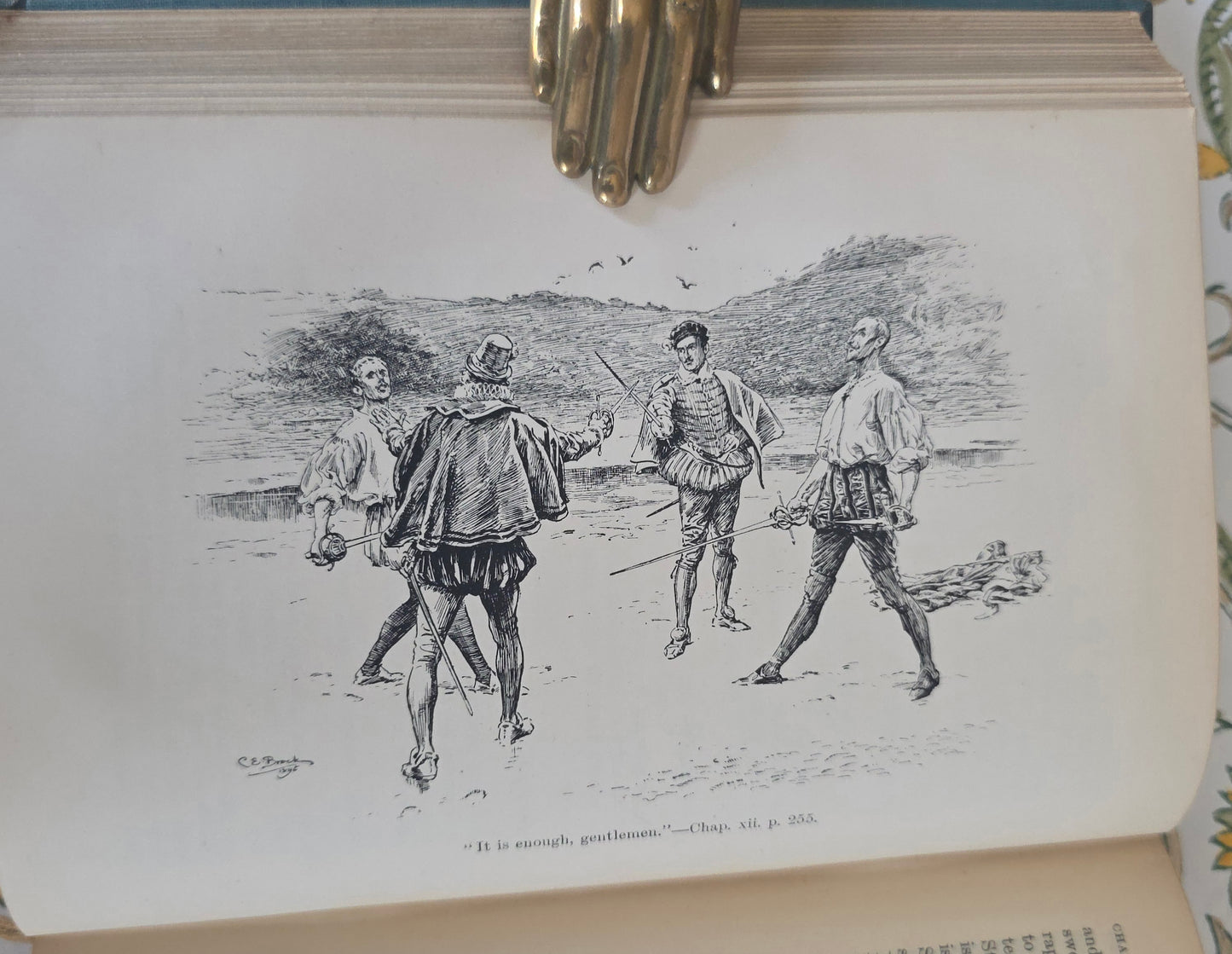 1896 Westward Ho! By Charles Kingsley - Brock Illustrations and Turbayne Covers