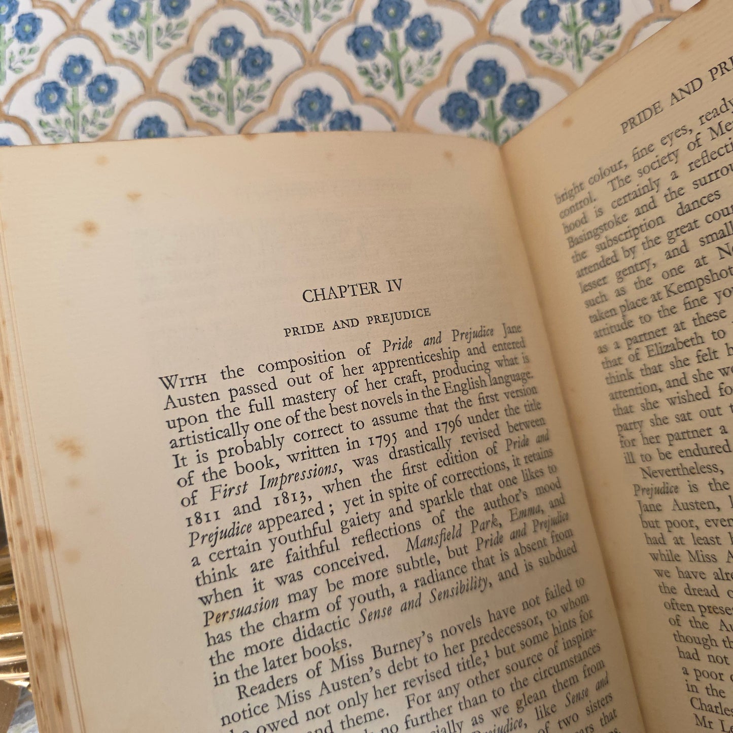 1929 Jane Austen A Survey by Linklater Thompson - Vintage Book