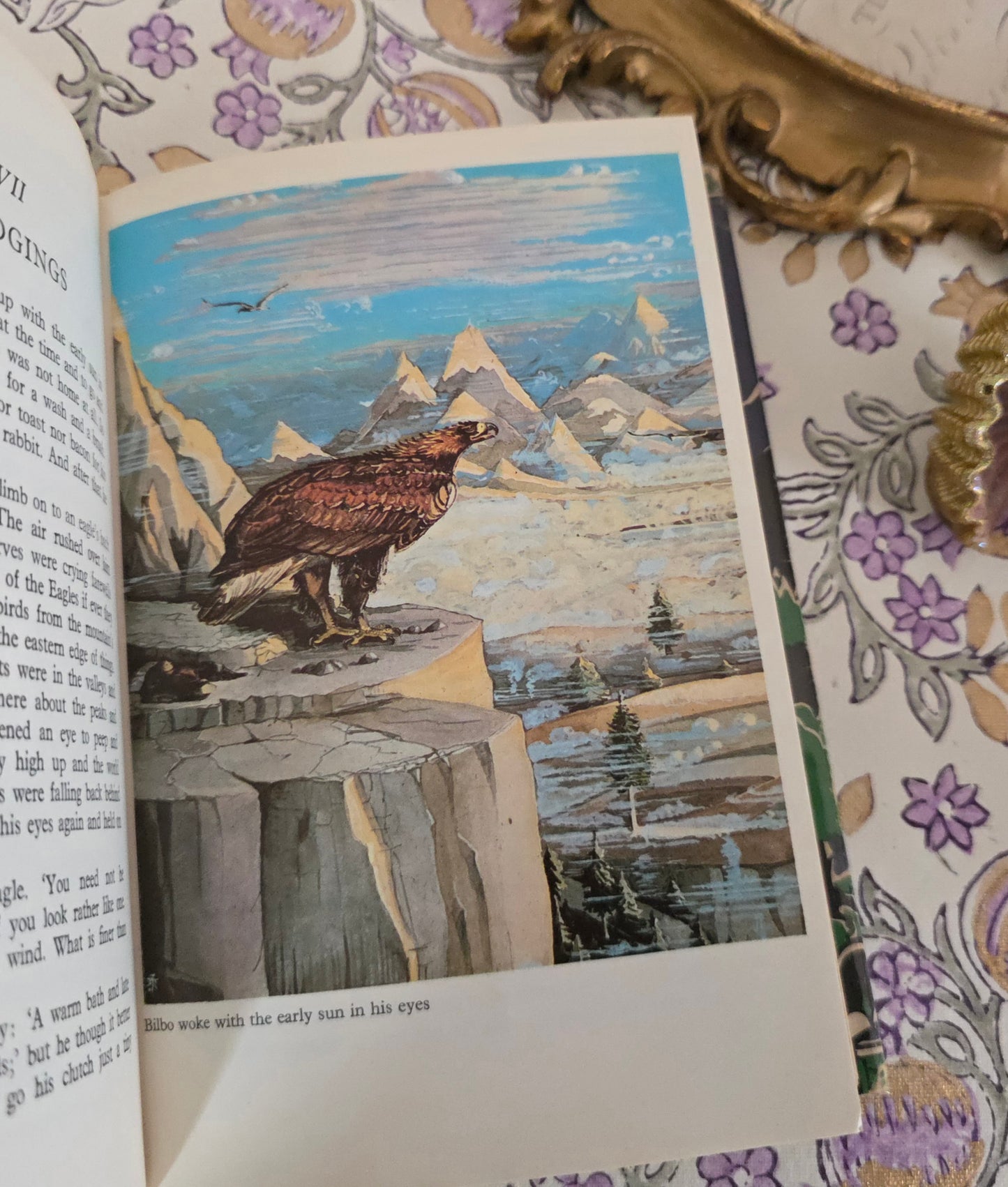 1975 The Hobbit by JRR Tolkien - With Lovely Dust Wrapper