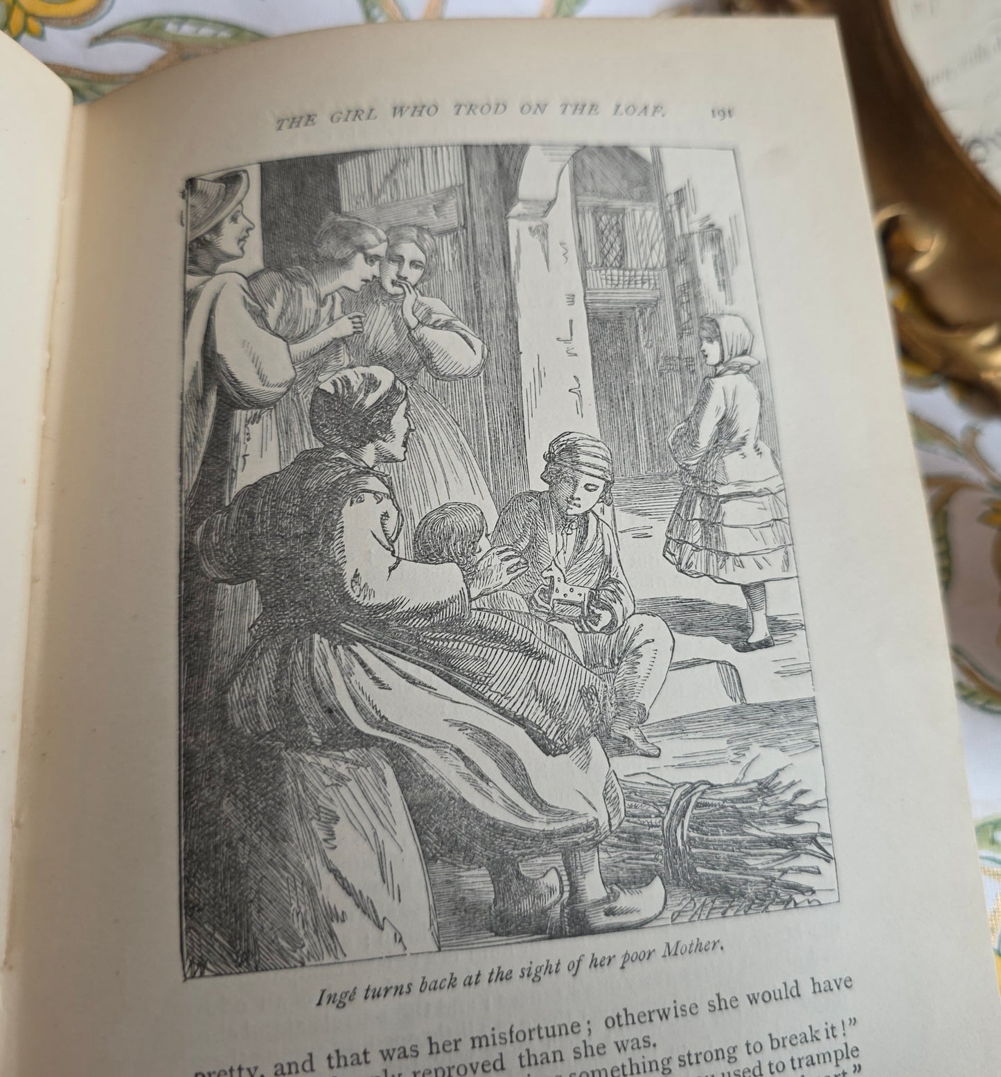 1890s Fairy Tales and Stories by Hans Christian Andersen - Antique Illustrated Book