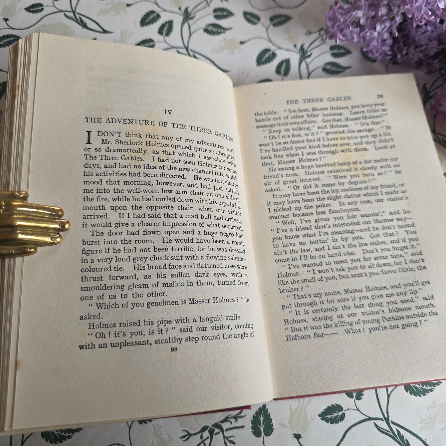 1948 The Case-Book of Sherlock Holmes by Sir Arthur Conan Doyle - Vintage Book