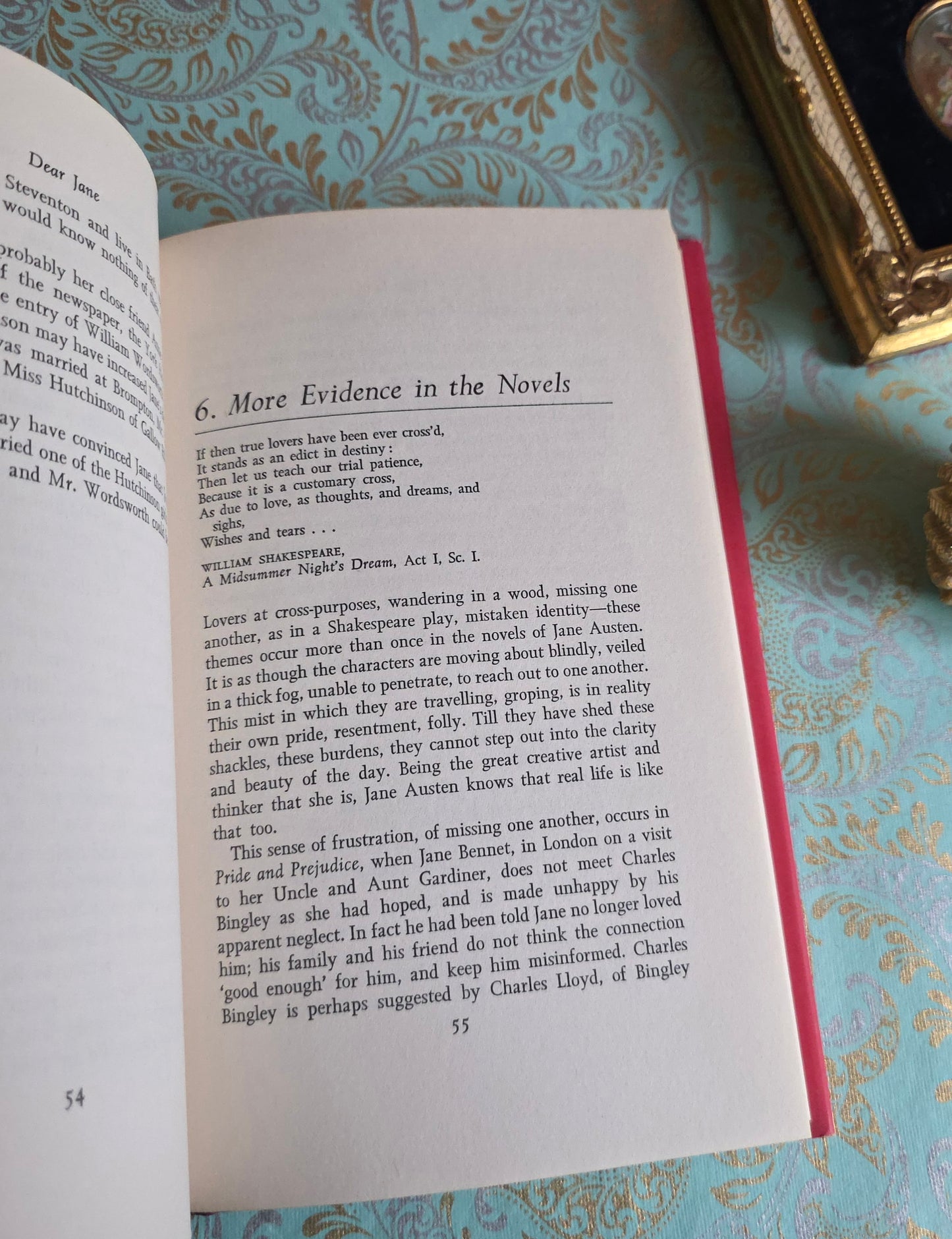 1971 Dear Jane - A Biographical Study of Jane Austen by Constance Pilgrim - Vintage Book