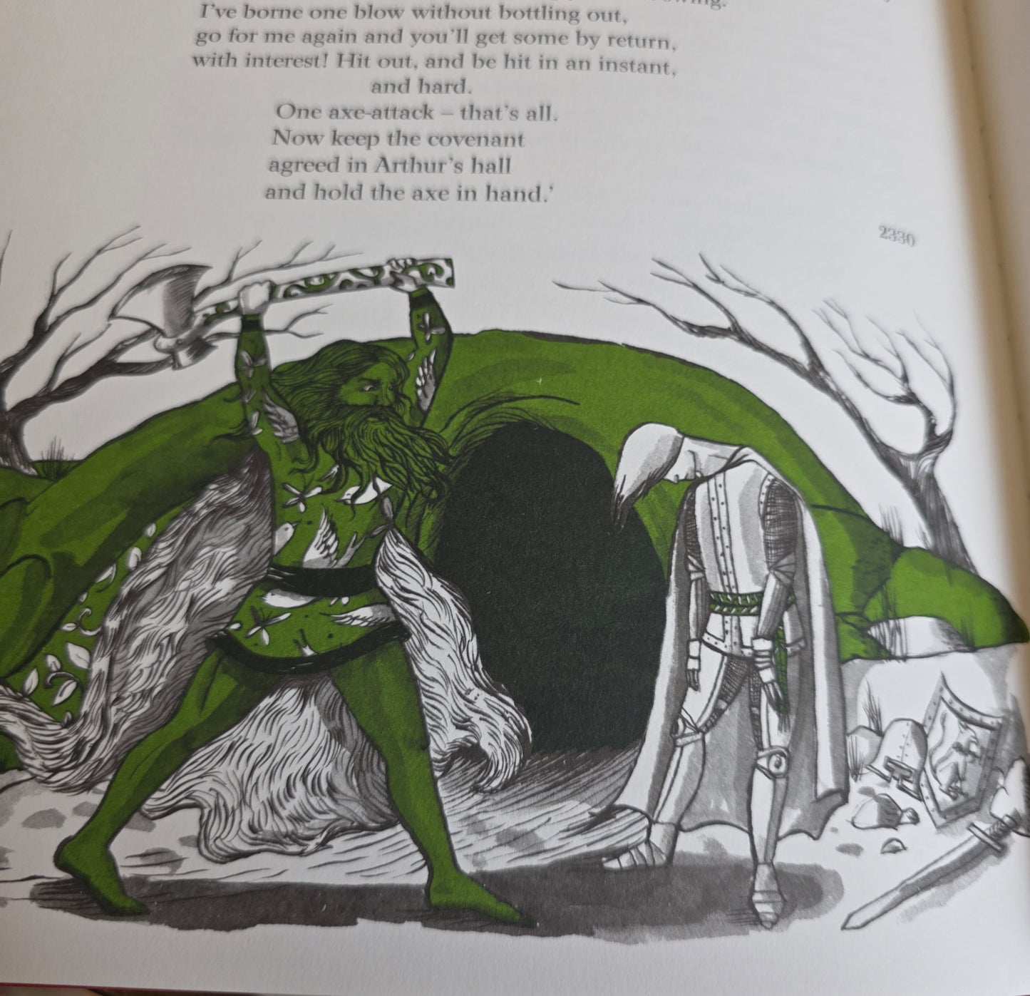 2008 Sir Gawain and the Green Knight - Large Illustrated Edition