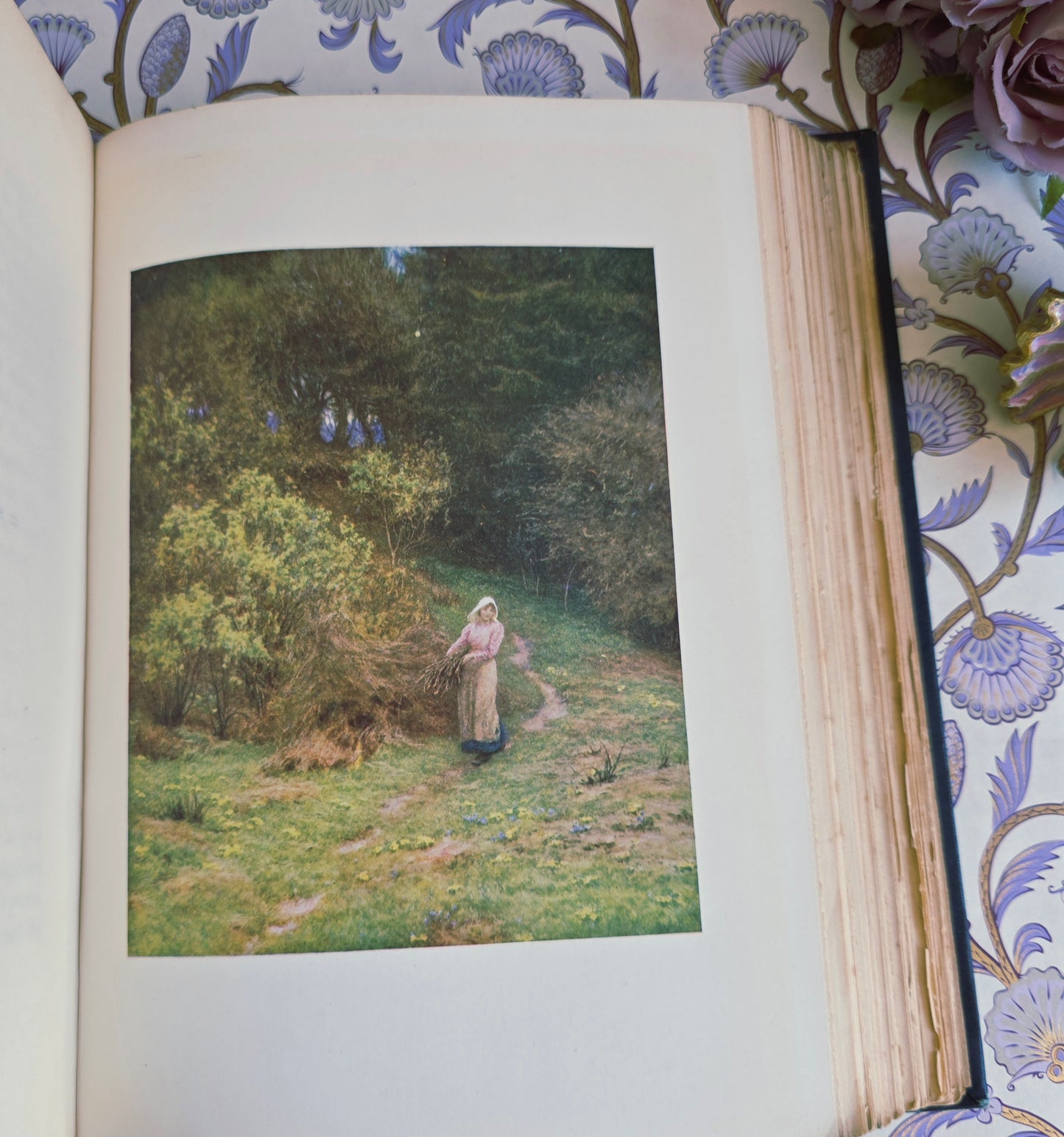 1903 Happy England by Allingham and Huish - Illustrated Antique Book