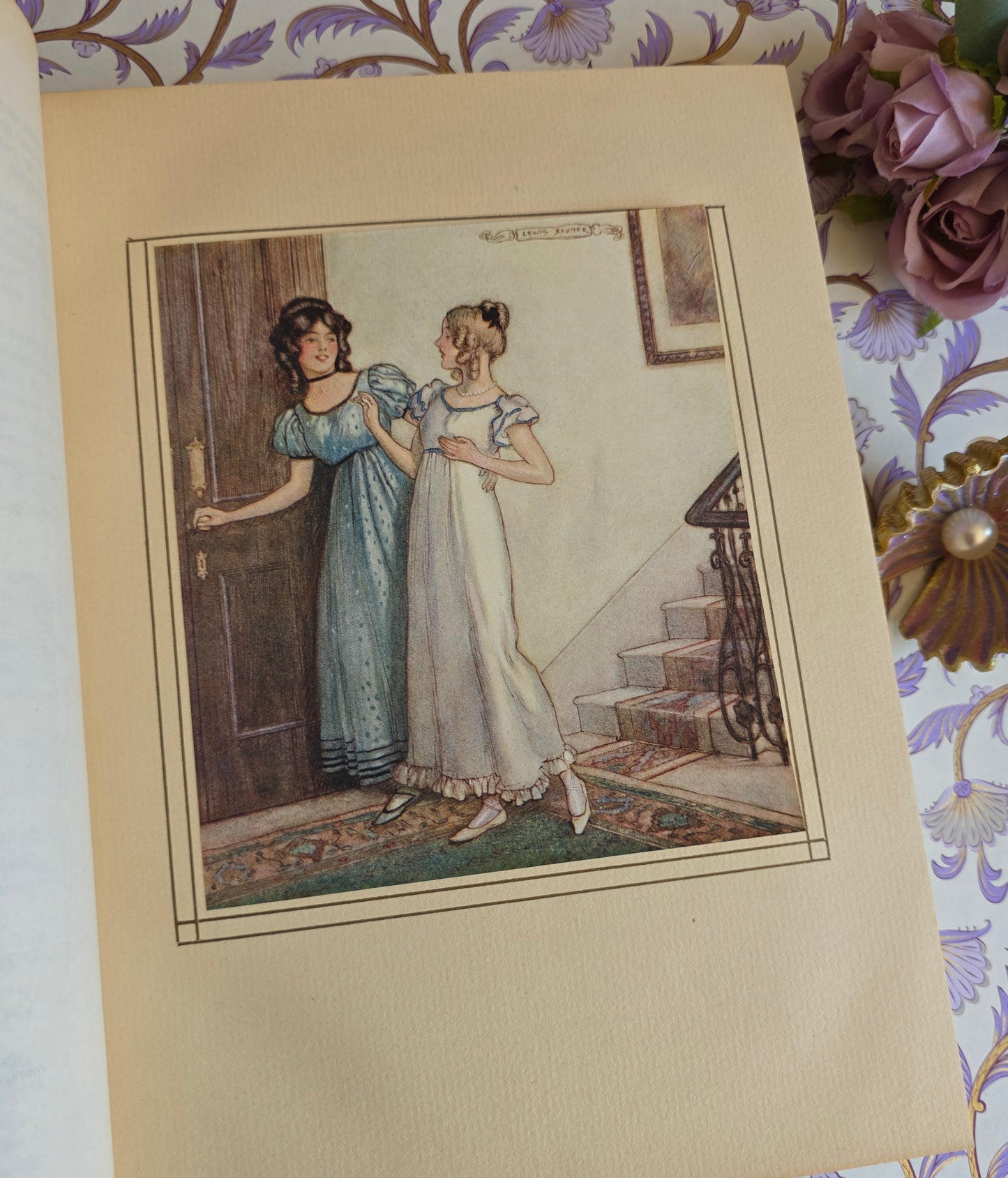 1913 Vanity Fair by William Makepeace Thackeray - Large Antique Illustrated Book