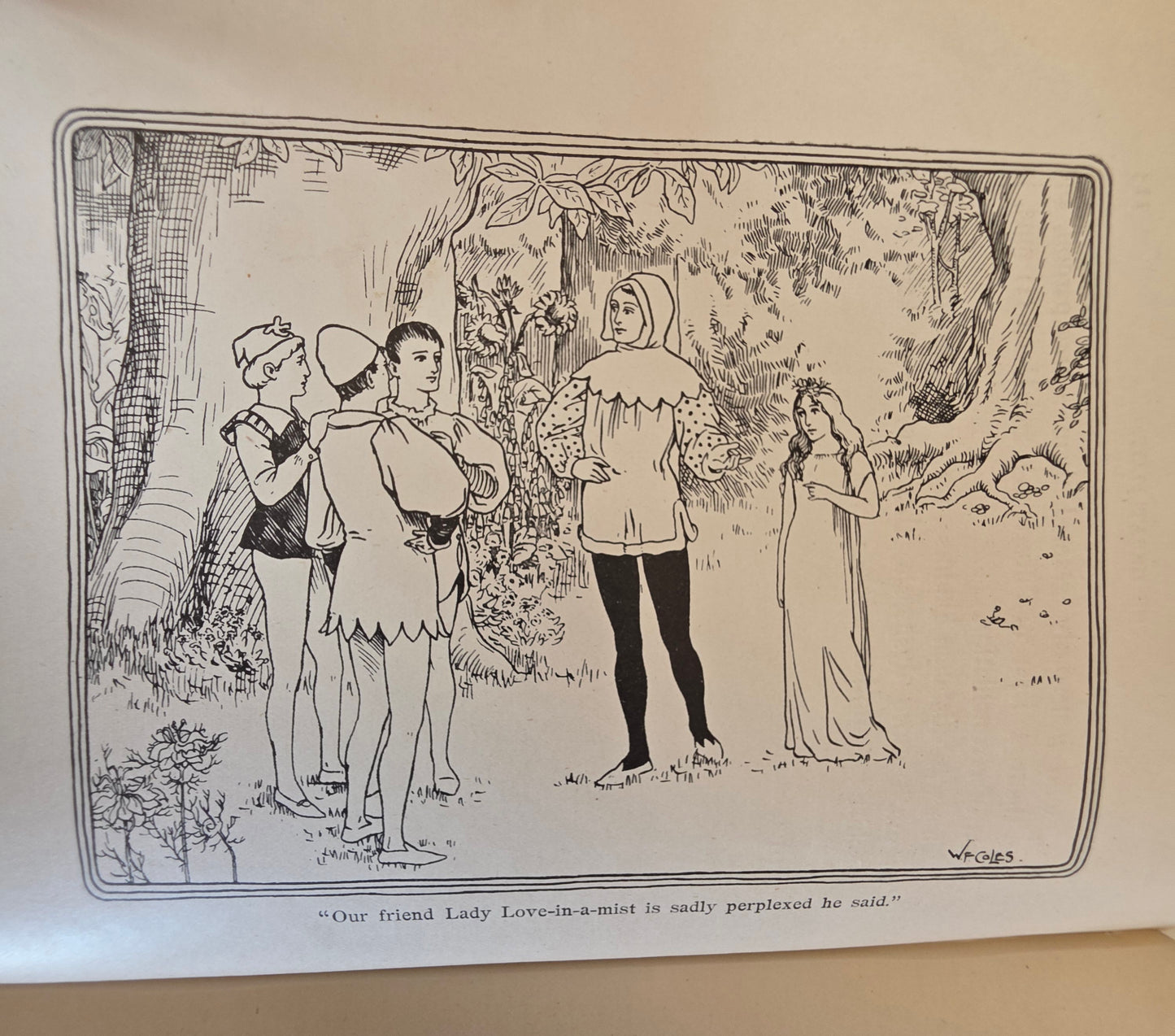 RARE 1902 The White Prince of the Stolen Roses - A Story of Flowerland by Kate Stanway - Illustrated Antique Book