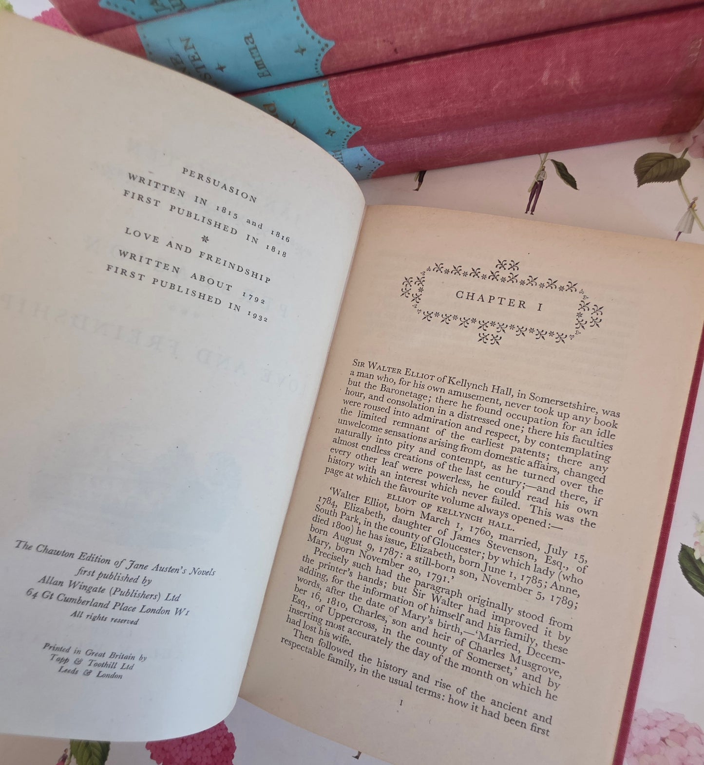 1948 Jane Austen The Chawton Edition Complete Six Volume Set - Vintage