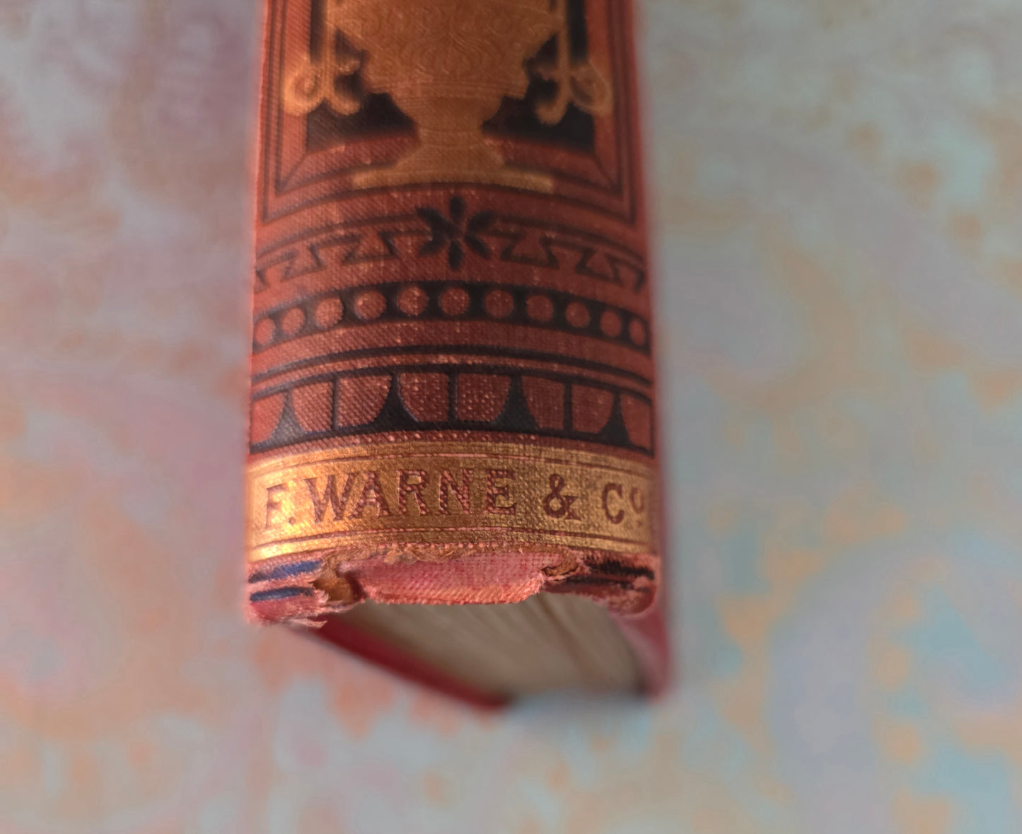 1880s The Poetical Works of Wordsworth / Lansdowne Poets / Beautiful Victorian Antique Book / Richly Illustrated