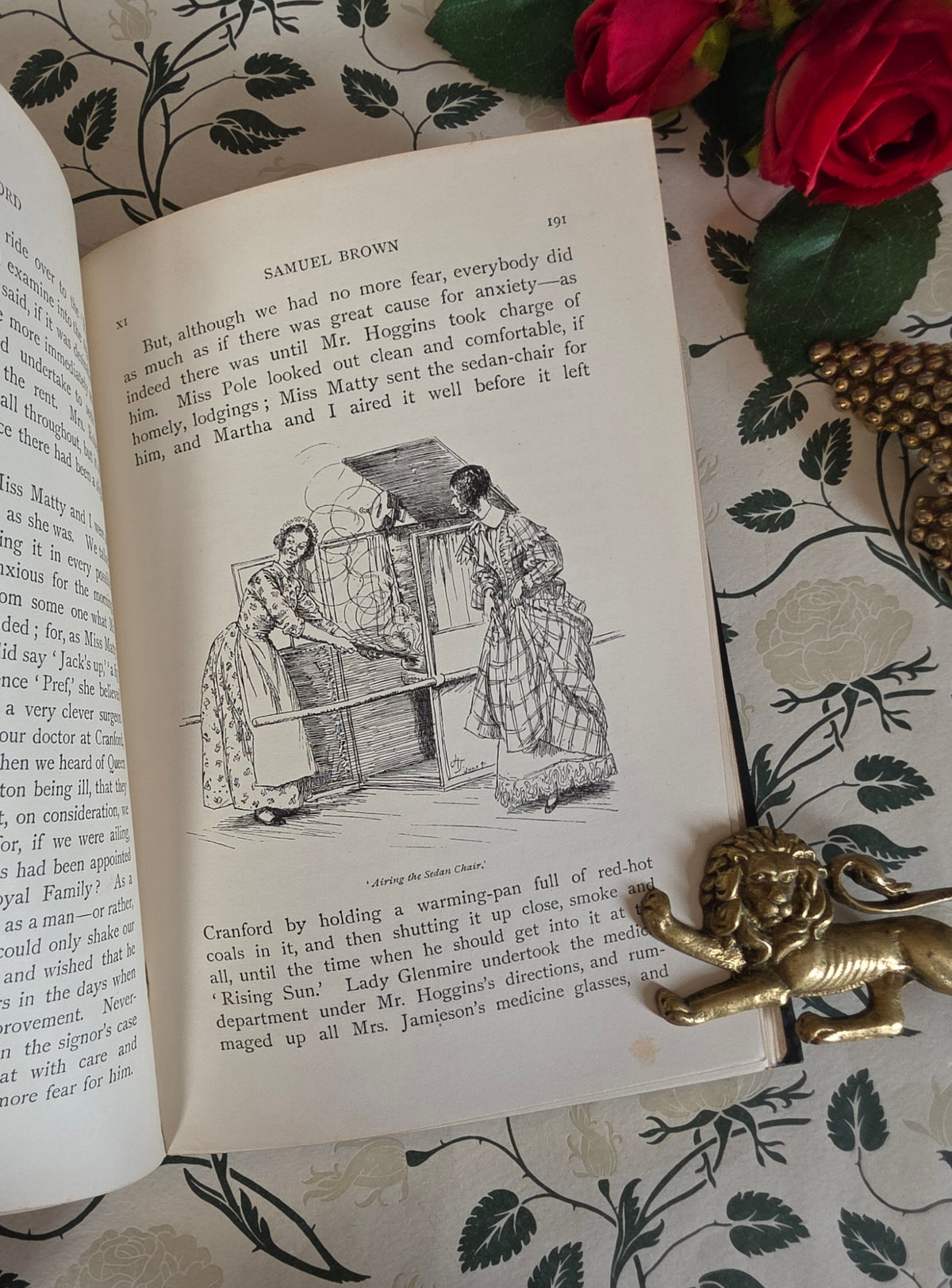 1895 Cranford by Mrs Elizabeth Gaskell - Illustrated Antique Book
