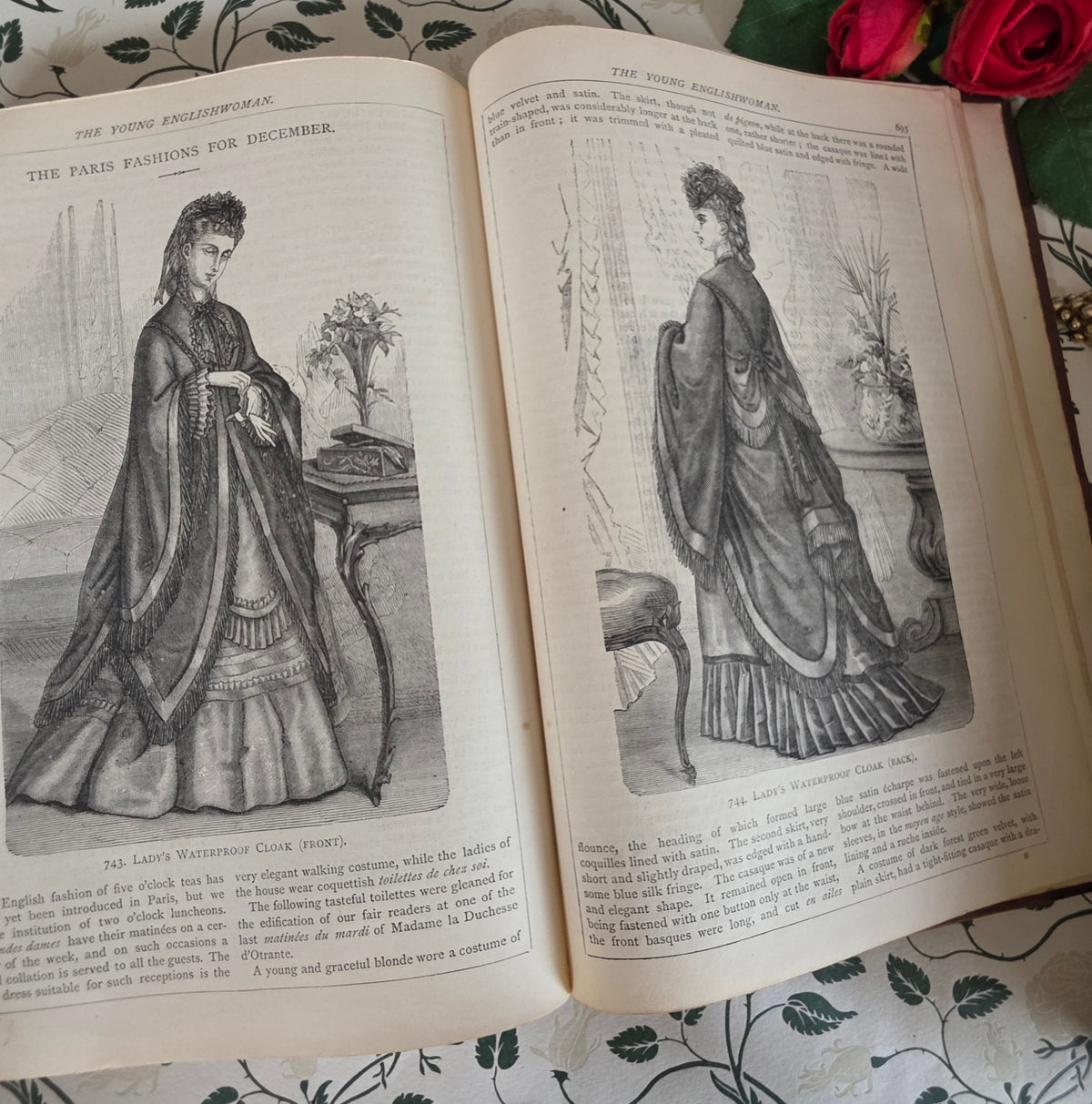 1871 RESCUE COPY of The Young Englishwoman - Includes Very Early Serialisation of Little Women