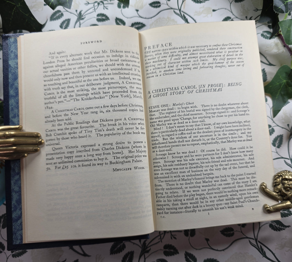 1930s Christmas Books etc. by Charles Dickens - Illustrated Vintage Book