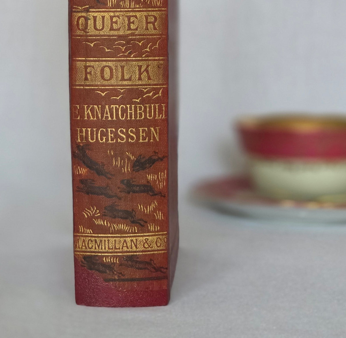 1874 Queer Folk by EH Knatchbull-Hugessen - Illustrated Antique Book