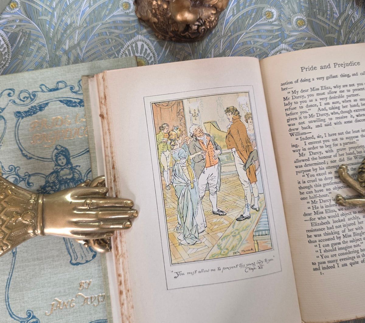 Complete Set of The Novels of Jane Austen 1904-1907 - Illustrated Antique Books