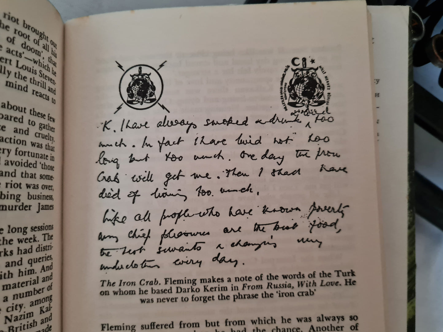 1966 The Life of Ian Fleming by John Pearson / The Companion Book Club / With Dust Jacket / In Good Condition / Vintage Biography