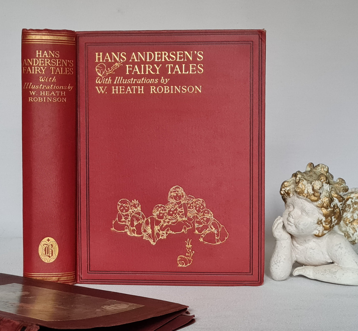 1930 Hans Andersen's Fairy Tales / Beautifully Illustrated by Heath Robinson / Boots the Chemists, London / With Scarce Dust Jacket