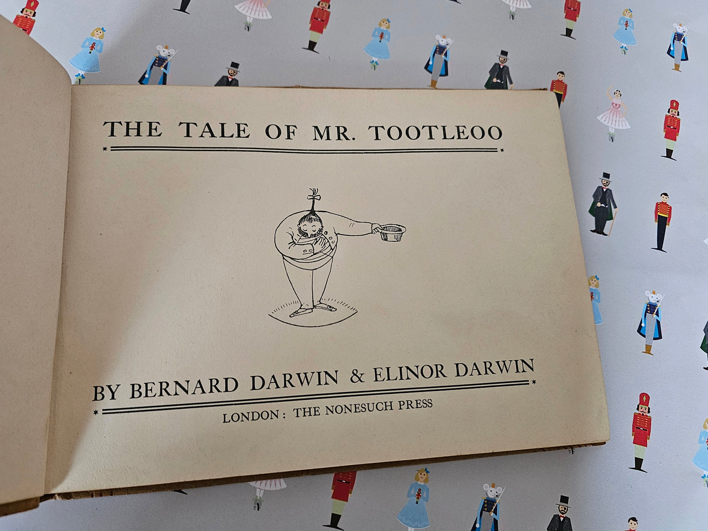 1925 The Tale of Mr Tootleoo by Bernard Darwin / Grandson of Charles Darwin / Charming Children's Tale / Richly Illustrated in Colour