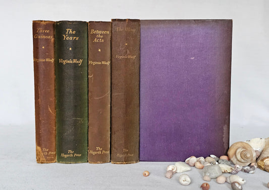 1931-1941 Four FIRST EDITIONS by Virigina Woolf / The Waves, The Years, Between the Acts, Three Guineas / Hogarth Press, London