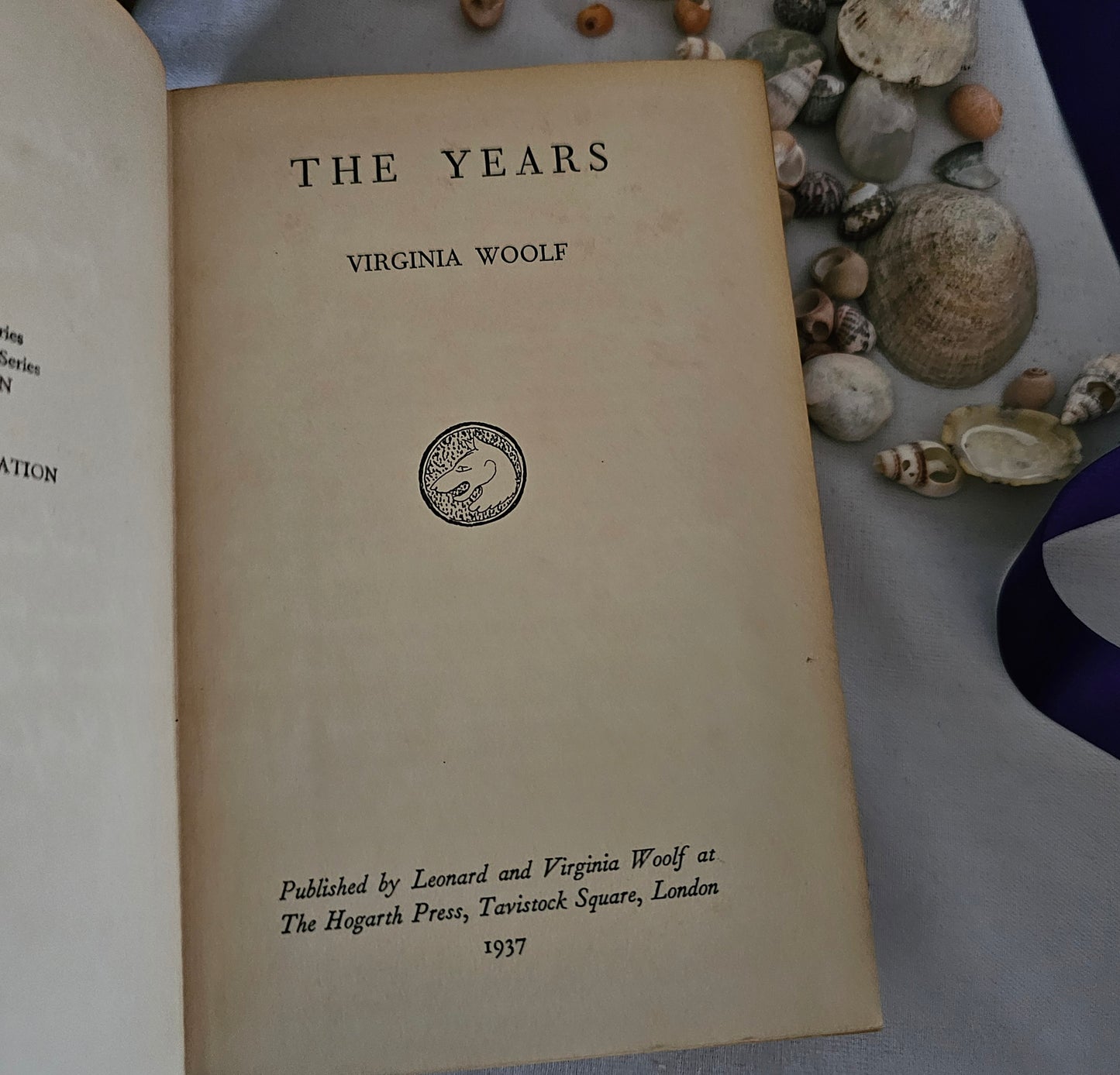 1931-1941 Four FIRST EDITIONS by Virigina Woolf / The Waves, The Years, Between the Acts, Three Guineas / Hogarth Press, London