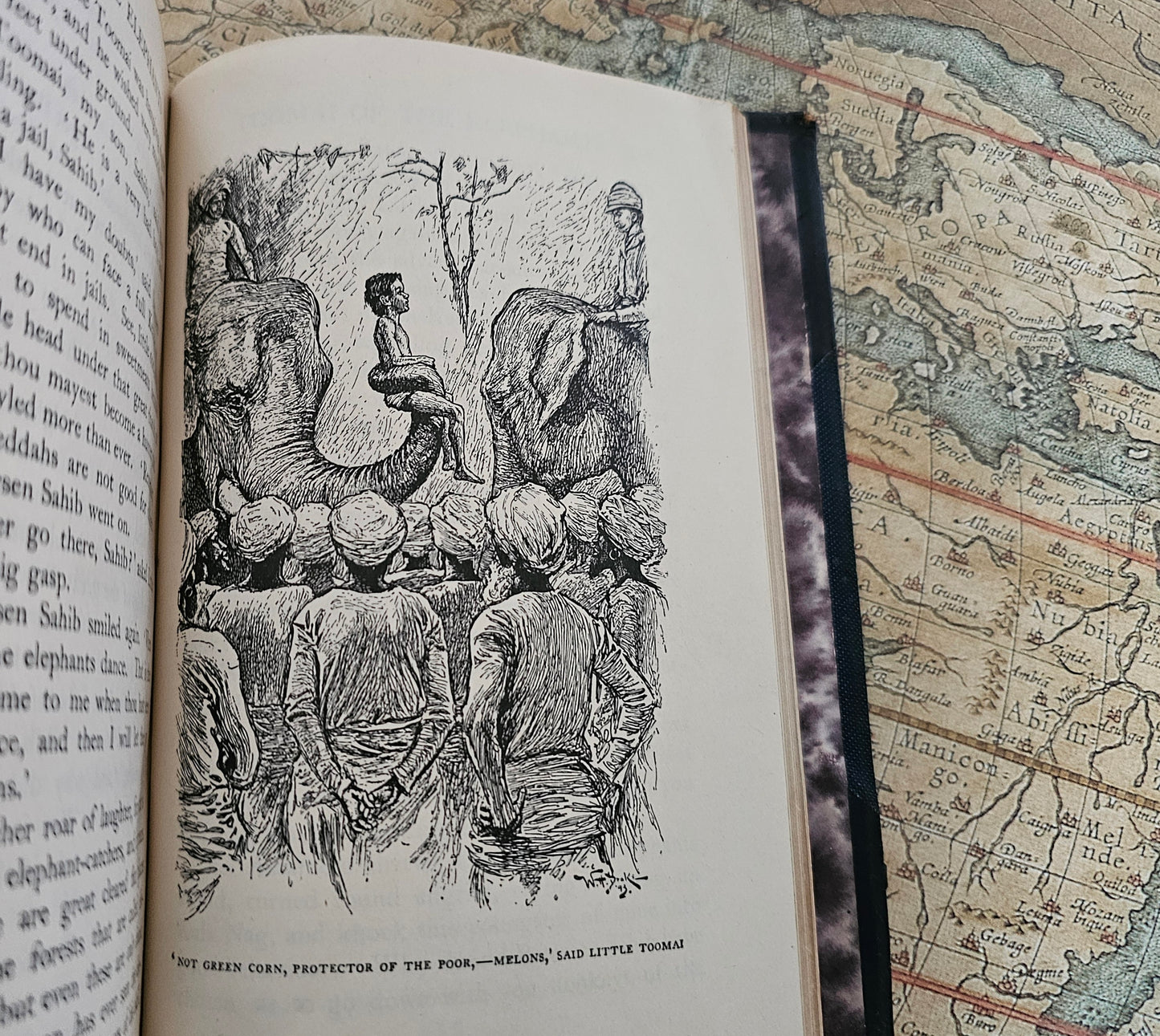 1926 The Two Jungle Books by Rudyard Kipling / Macmillan & Co., London / Richly Illustrated Vintage Edition Containing Both Jungle Books