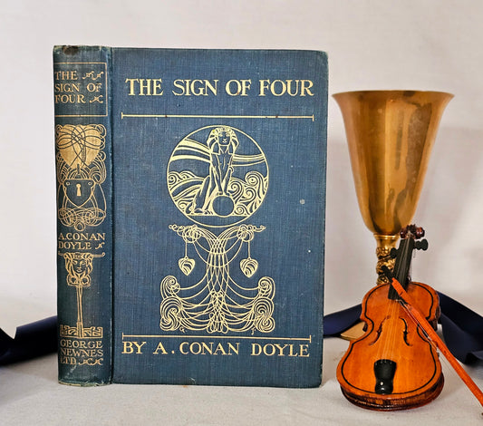 1902 The Sign of Four by A Conan Doyle / Antique Souvenir Edition / George Newnes Ltd, London / Early Edition