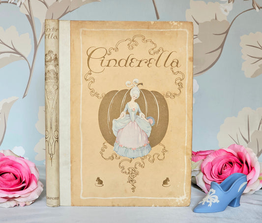 1920 Cinderella Told by Githa Sowerby and Illustrated by Millicent Sowerby / Humphrey Milford, London / Decorative With Twelve Colour Plates